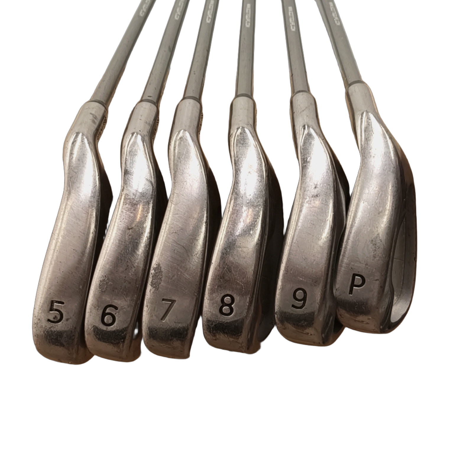 Scott Equipe DG Stainless Iron Set / 5-PW / Flex Ladies / Graphite [model:birefnet-general] [bg:handrolled]