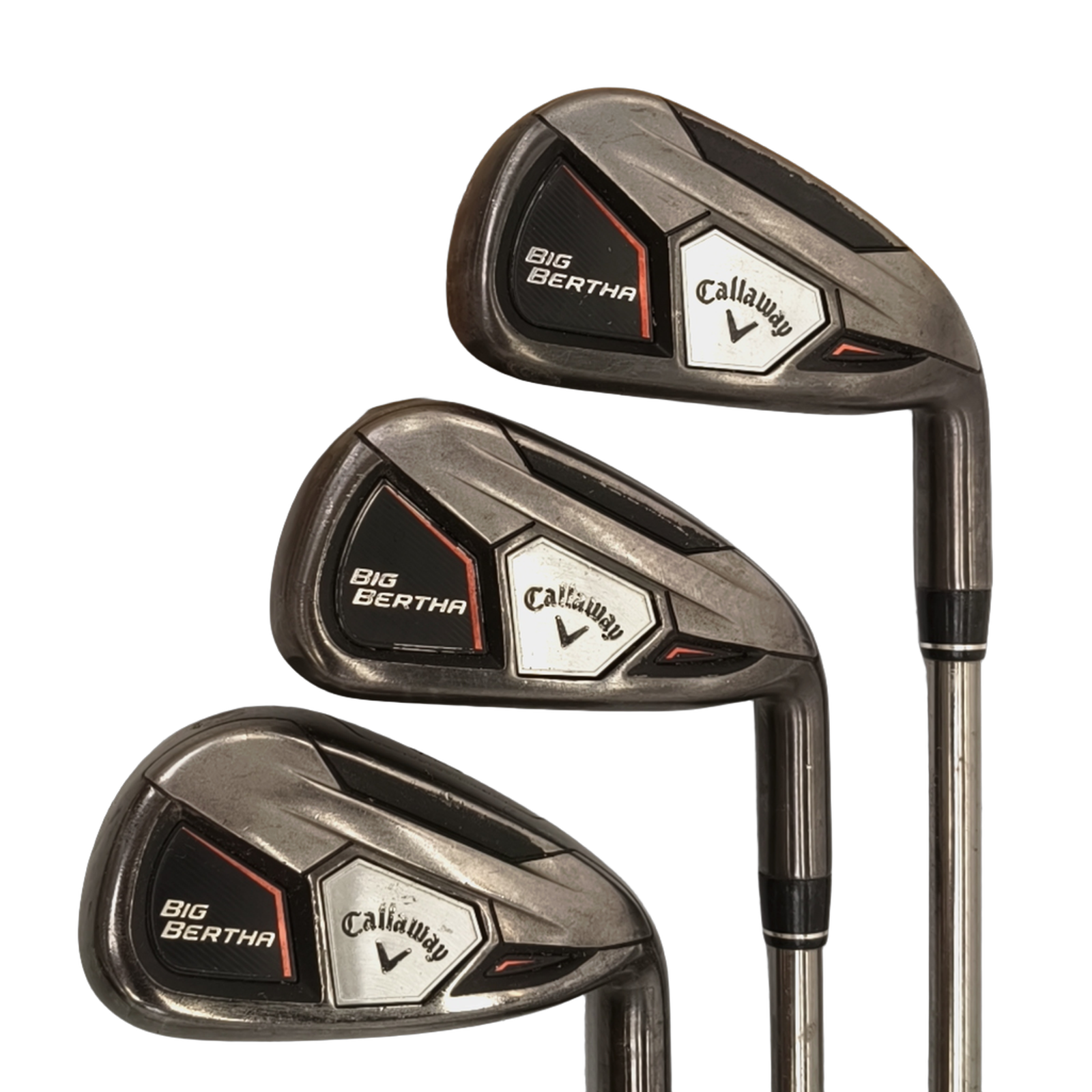 Callaway Big bertha 2019 Jernsæt / 6-PW+AW  / Flex Regular / Grafit [model:birefnet-general] [bg:handrolled]
