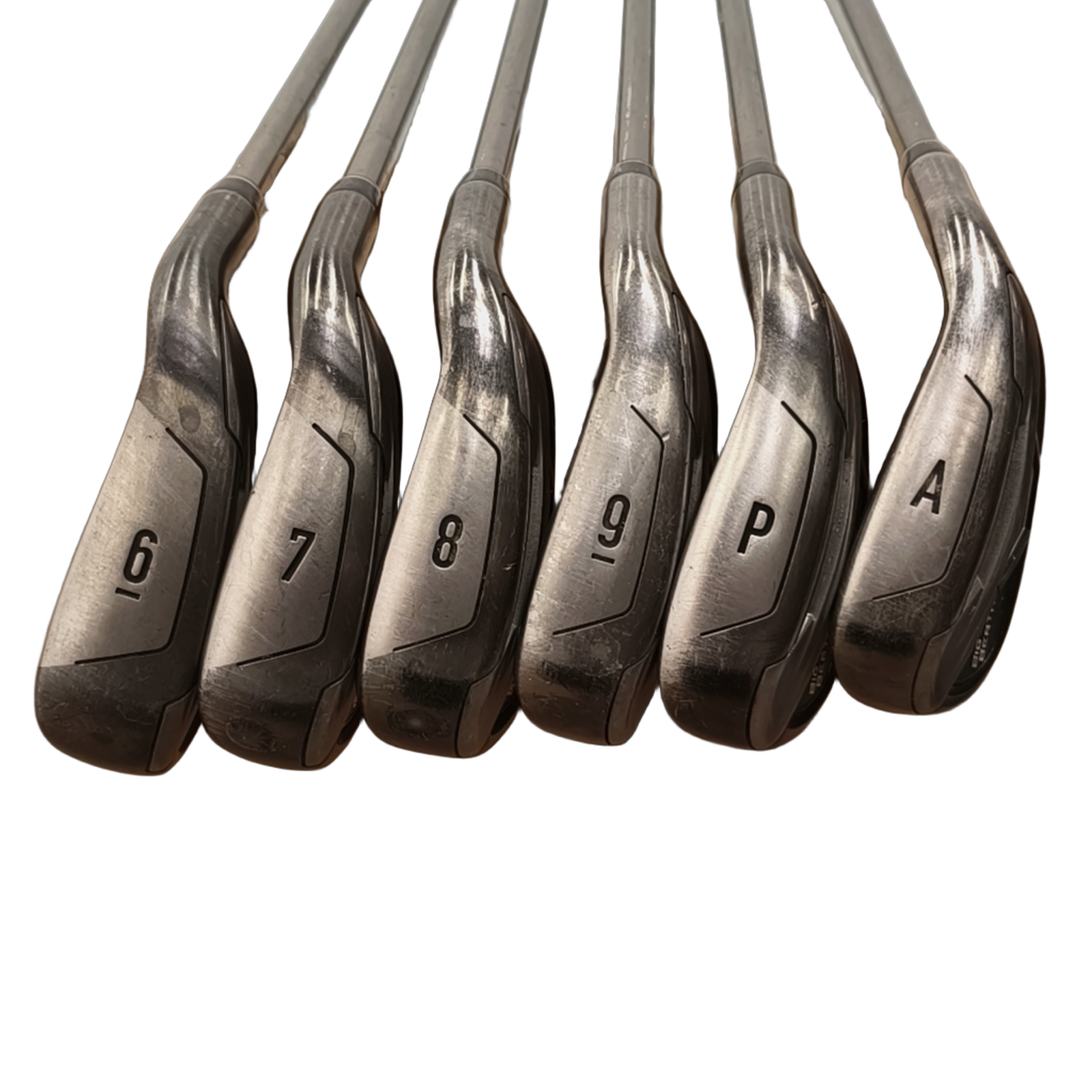 Callaway Big bertha 2019 Jernsæt / 6-PW+AW  / Flex Regular / Grafit [model:birefnet-general] [bg:handrolled]