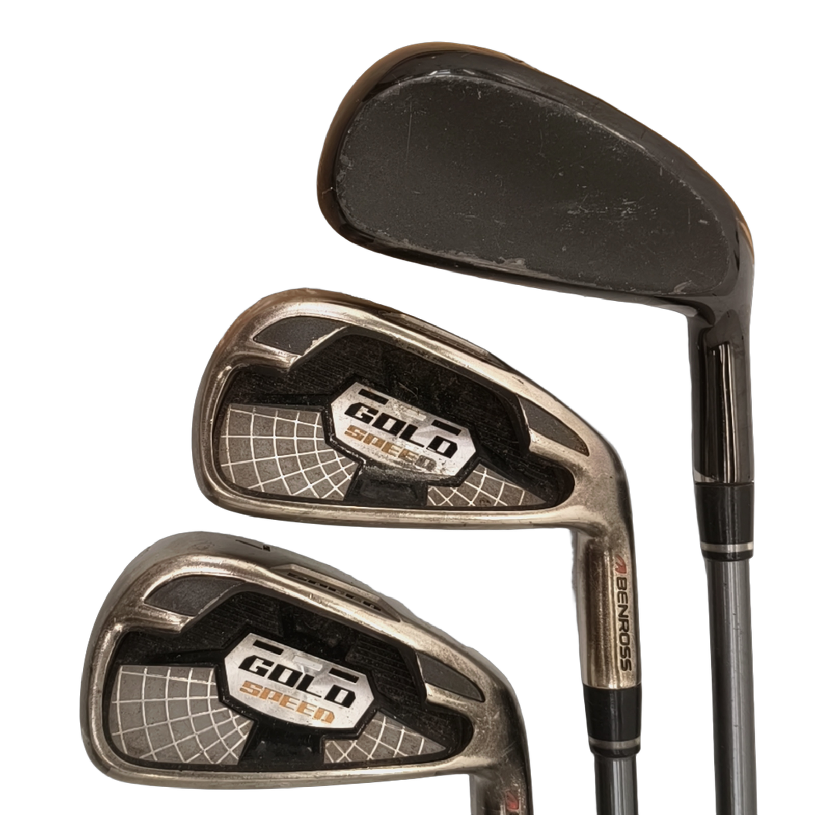 Ben Ross Gold Speed Iron Set / 5-PW / Flex Regular / Graphite [model:birefnet-general] [bg:handrolled]