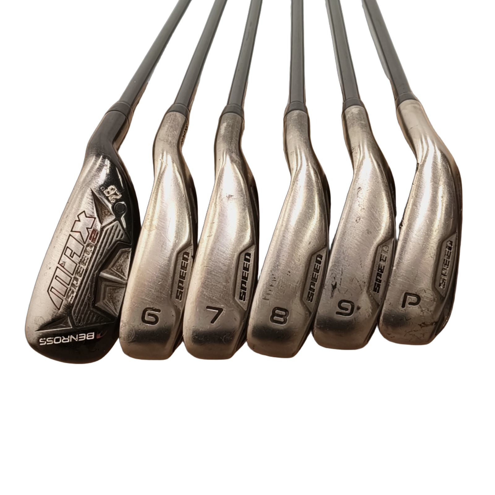 Ben Ross Gold Speed Iron Set / 5-PW / Flex Regular / Graphite [model:birefnet-general] [bg:handrolled]