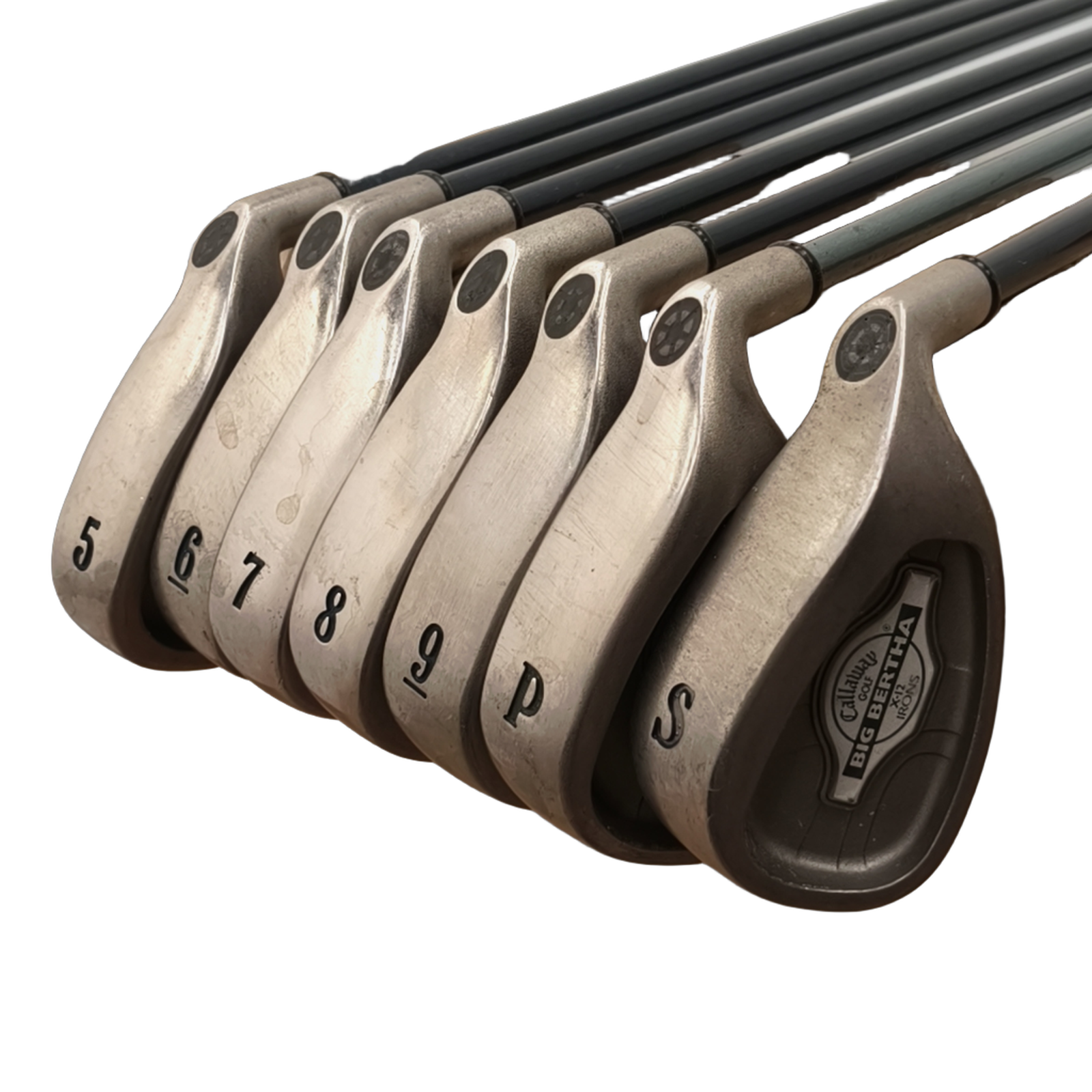 Callaway Big Bertha X12 Jernsæt / 5-PW+SW / Flex Ladies / Grafit [model:birefnet-general] [bg:handrolled]
