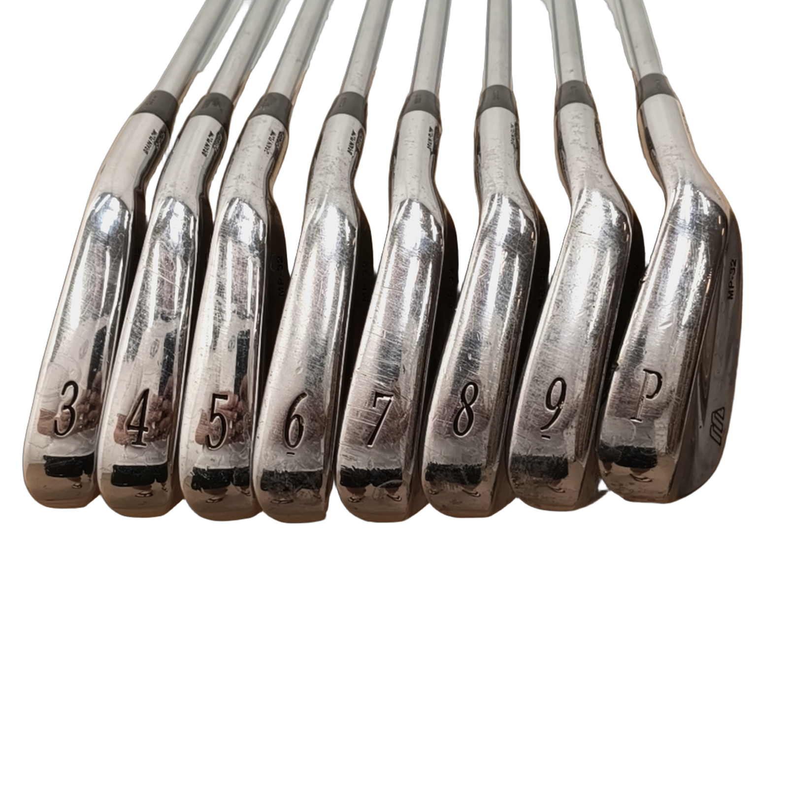 Mizuno MP-32 Jernsæt / 3-PW / Flex Regular / Stål [model:birefnet-general] [bg:handrolled]