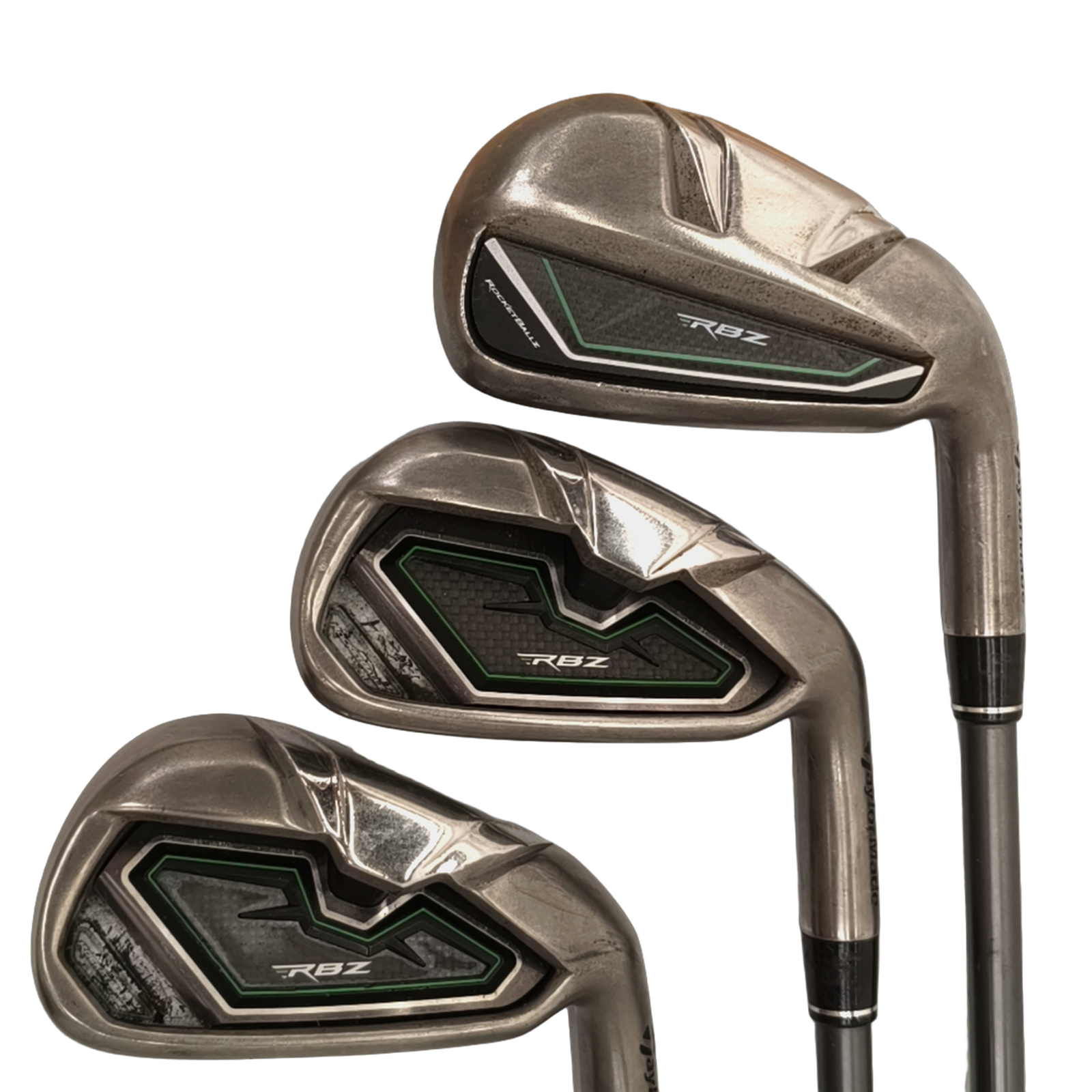 TaylorMade RBZ Iron Set / 5-PW / Flex Regular / Graphite [model:birefnet-general] [bg:handrolled]