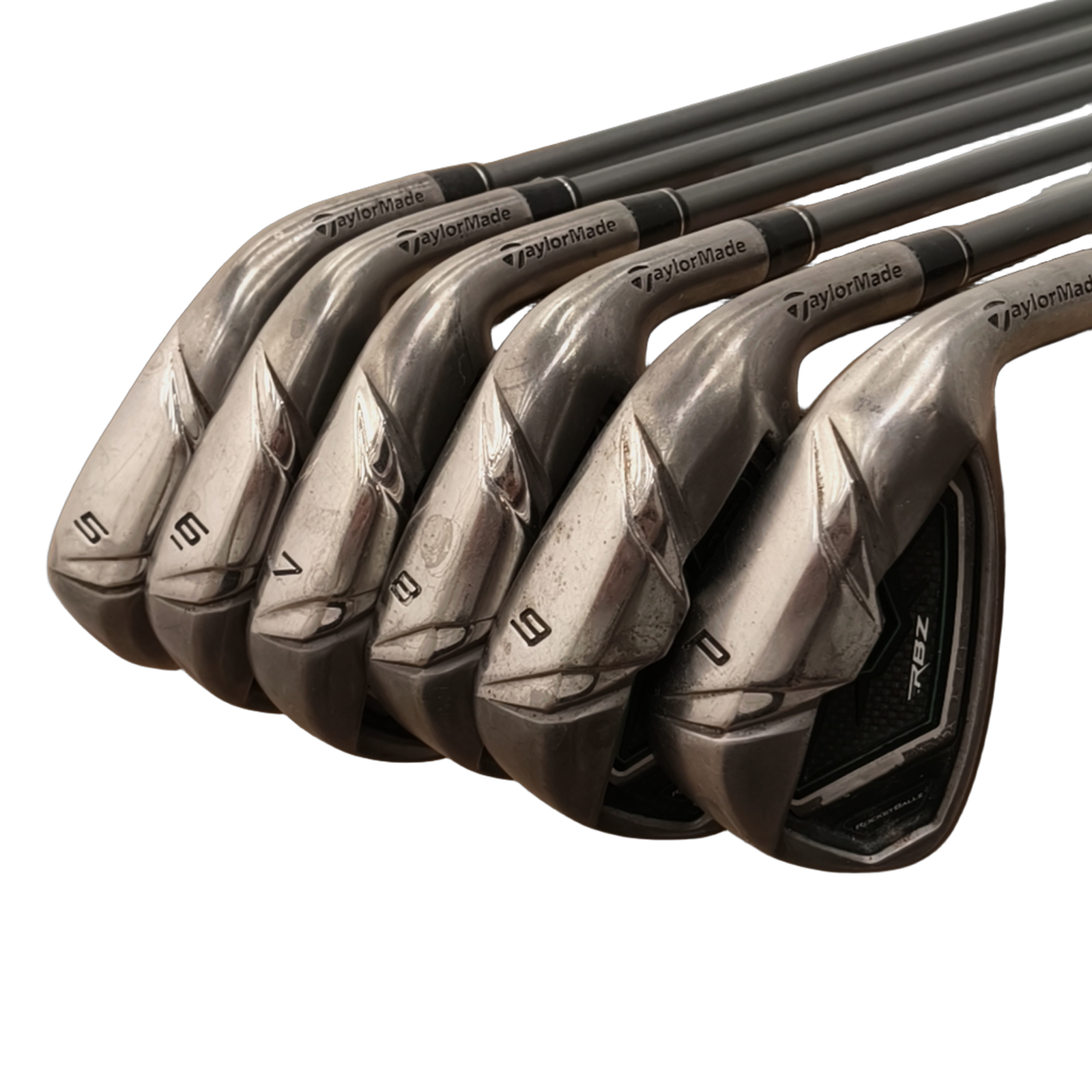 TaylorMade RBZ Iron Set / 5-PW / Flex Regular / Graphite [model:birefnet-general] [bg:handrolled]