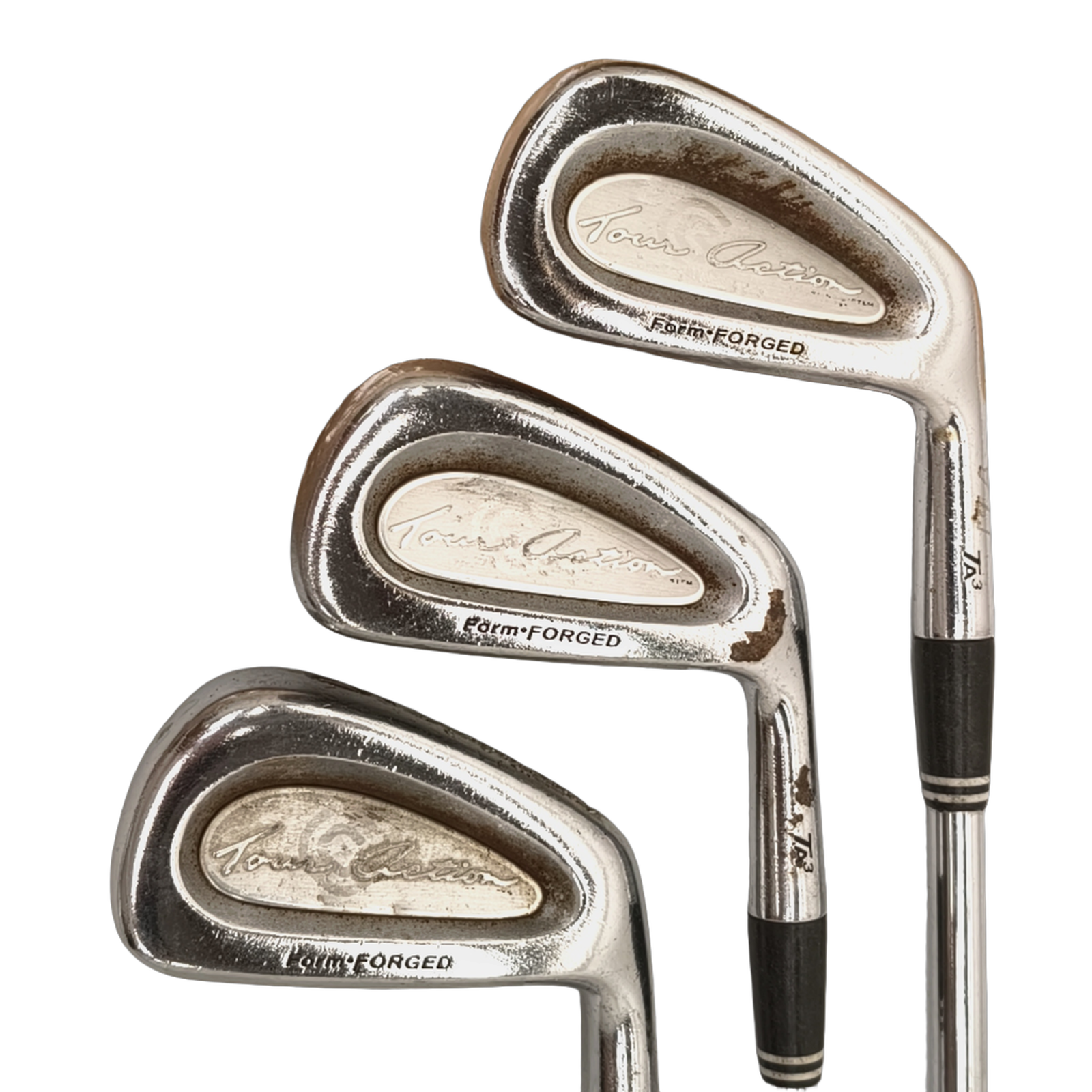 Cleveland TA3 Iron Set / 3-9i / Flex Regular / Steel [model:birefnet-general] [bg:handrolled]