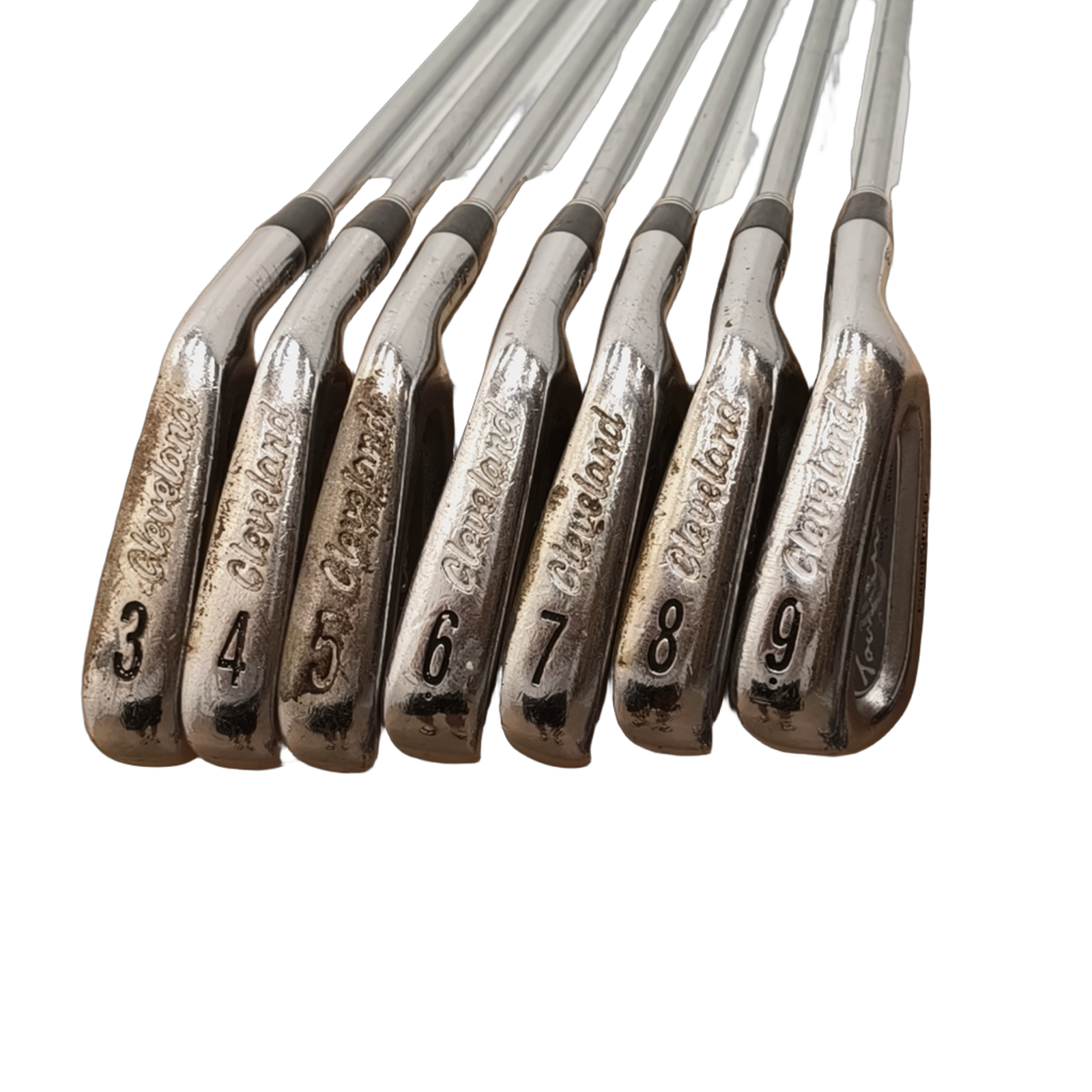 Cleveland TA3 Iron Set / 3-9i / Flex Regular / Steel [model:birefnet-general] [bg:handrolled]