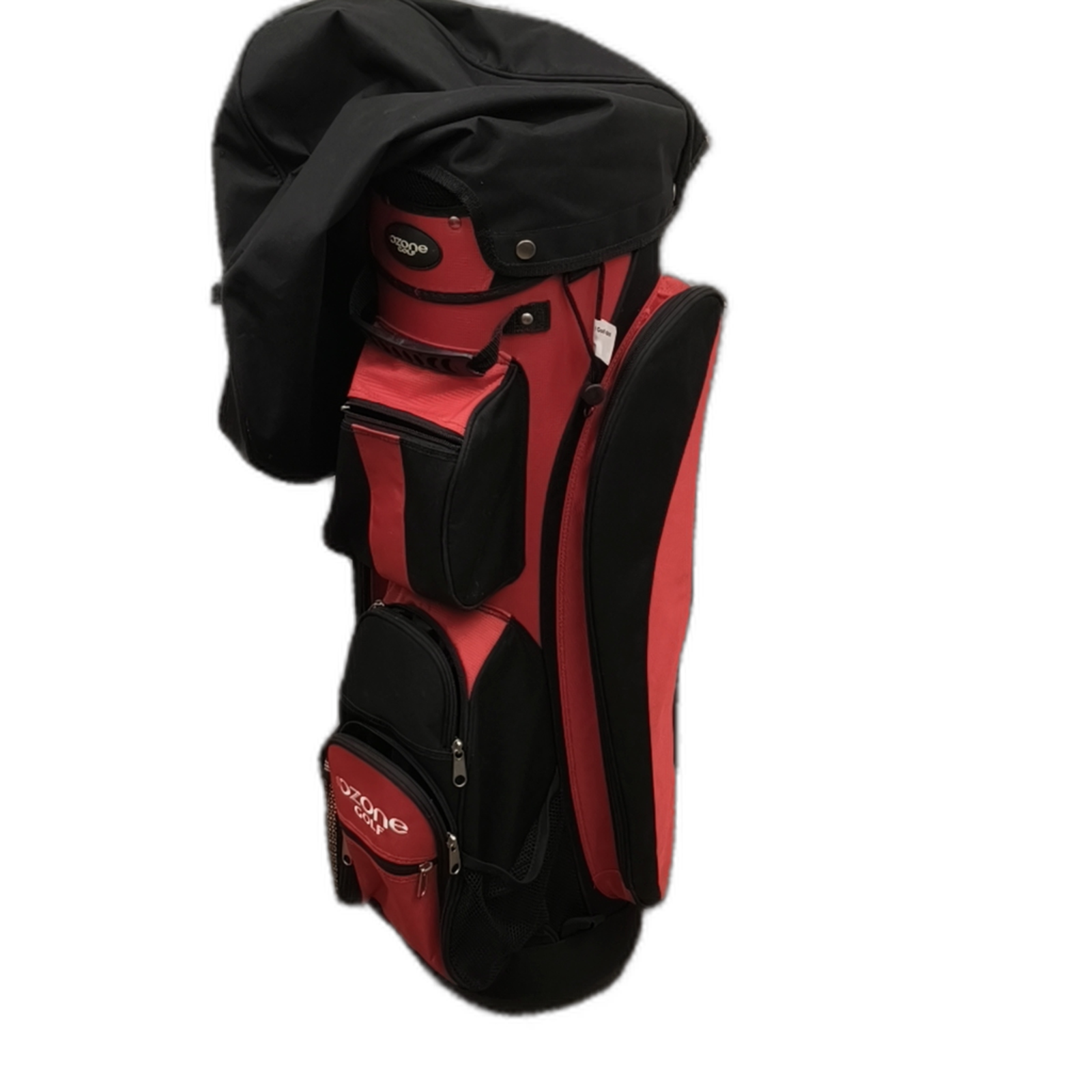 Ozone  Golf Bag / 6-Rum / Rød [model:silueta] [bg:handrolled]