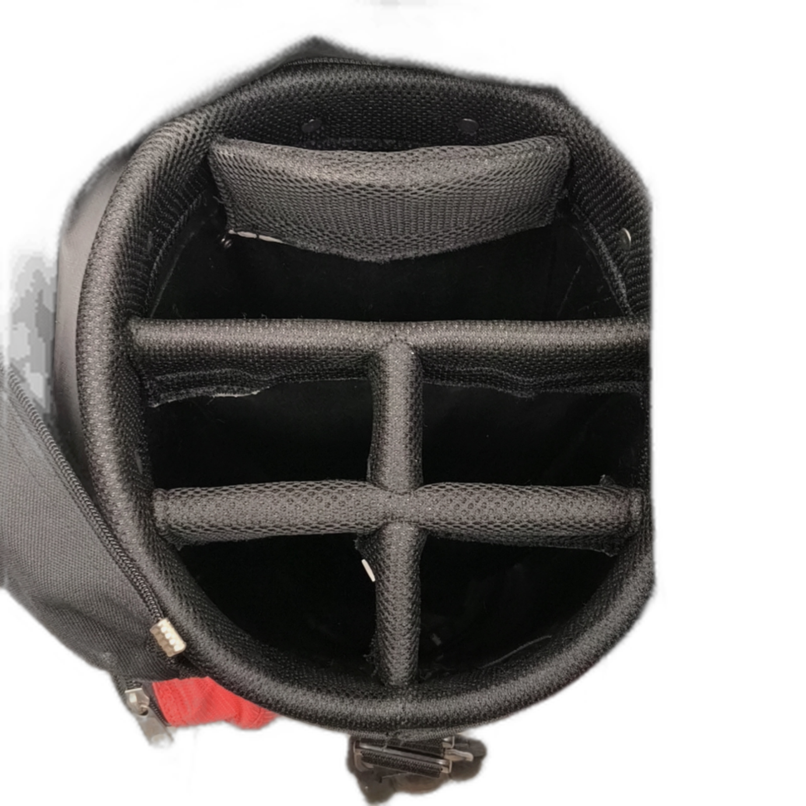 Ozone  Golf Bag / 6-Rum / Rød [model:silueta] [bg:handrolled]