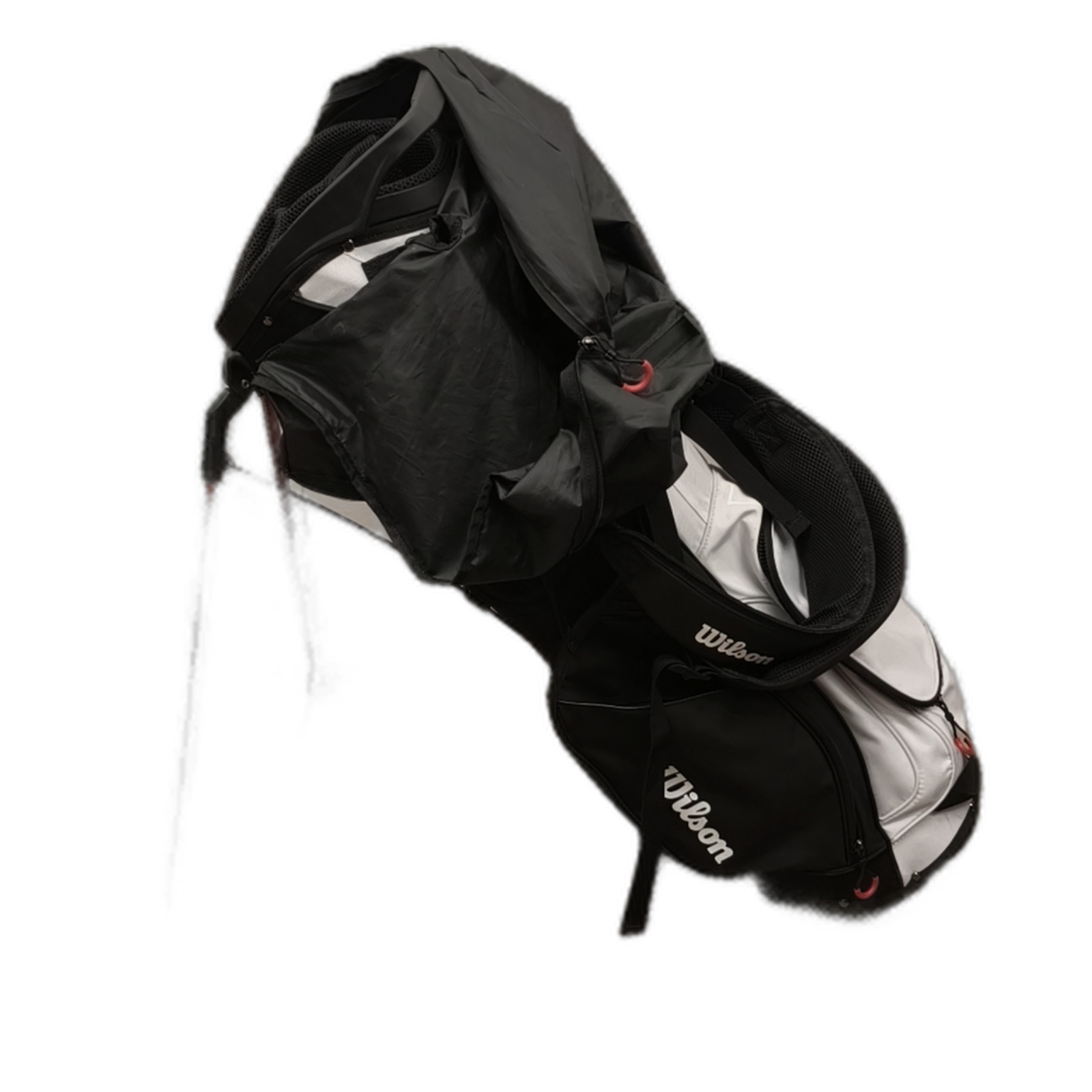 Wilson Staff DynaPWR Golf Bag / 4-Rum / Sort [model:silueta] [bg:handrolled]