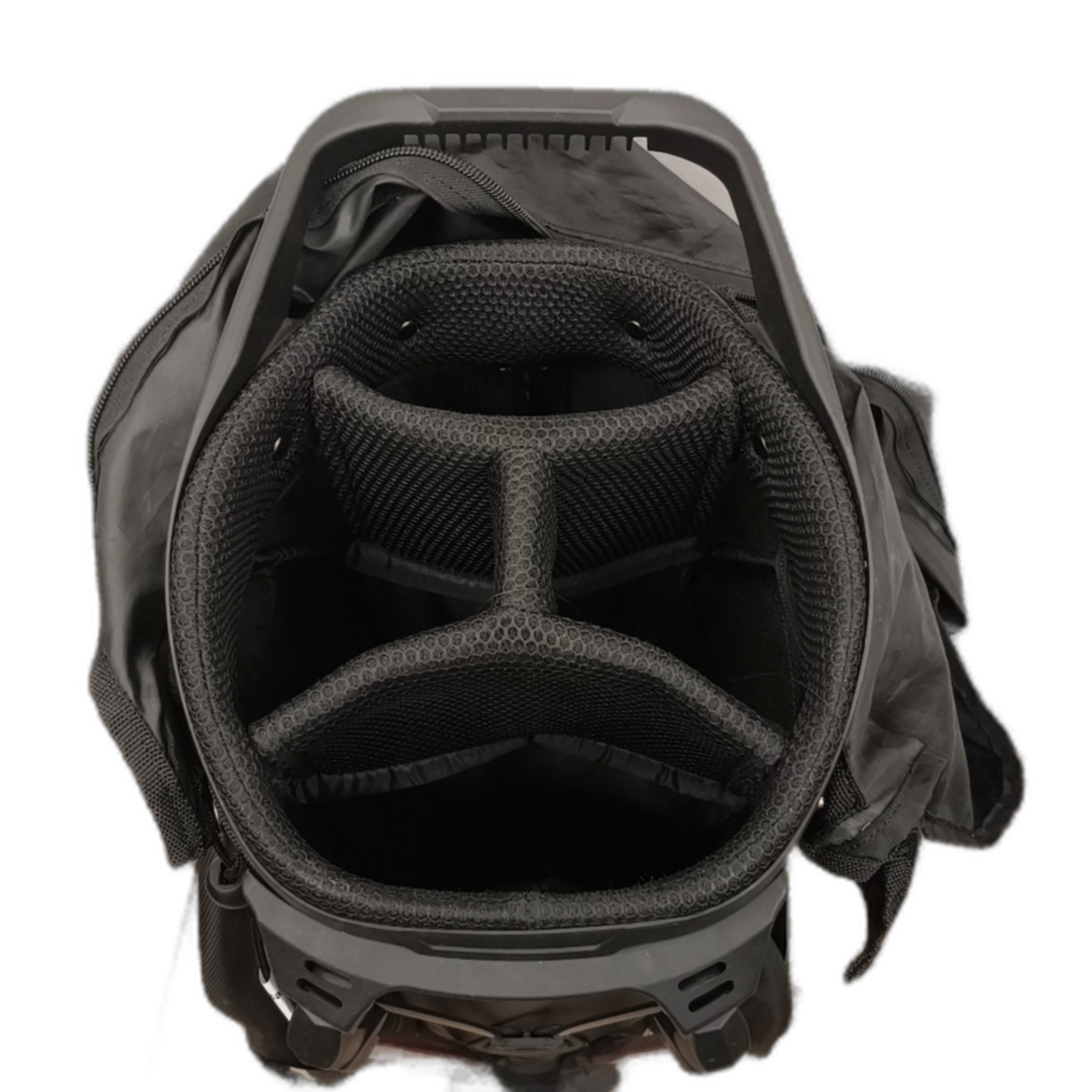 Wilson Staff DynaPWR Golf Bag / 4-Rum / Sort [model:silueta] [bg:handrolled]