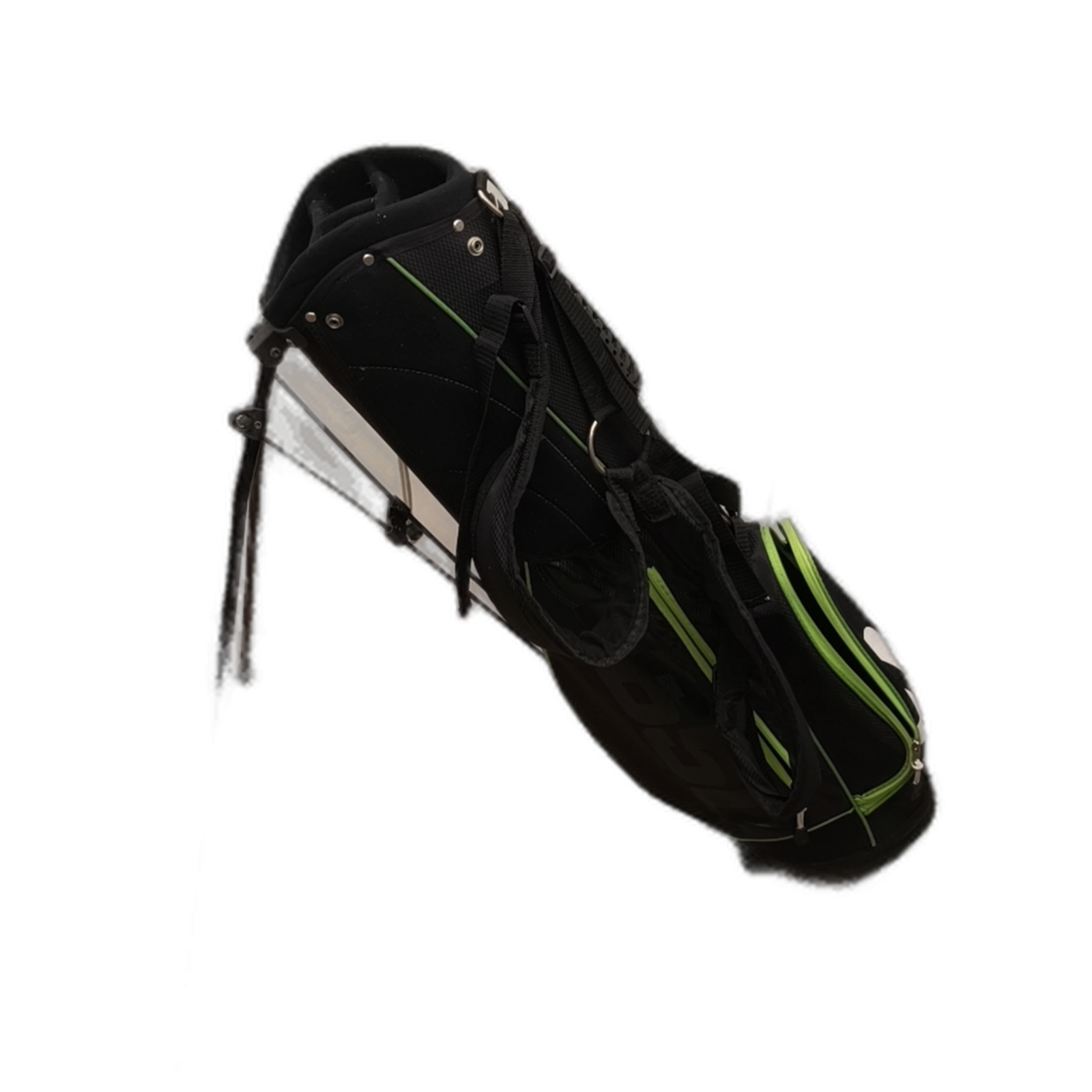 Masters SL:650 Junior Golf Bag / 4-way divider / Black [model:silueta] [bg:handrolled]