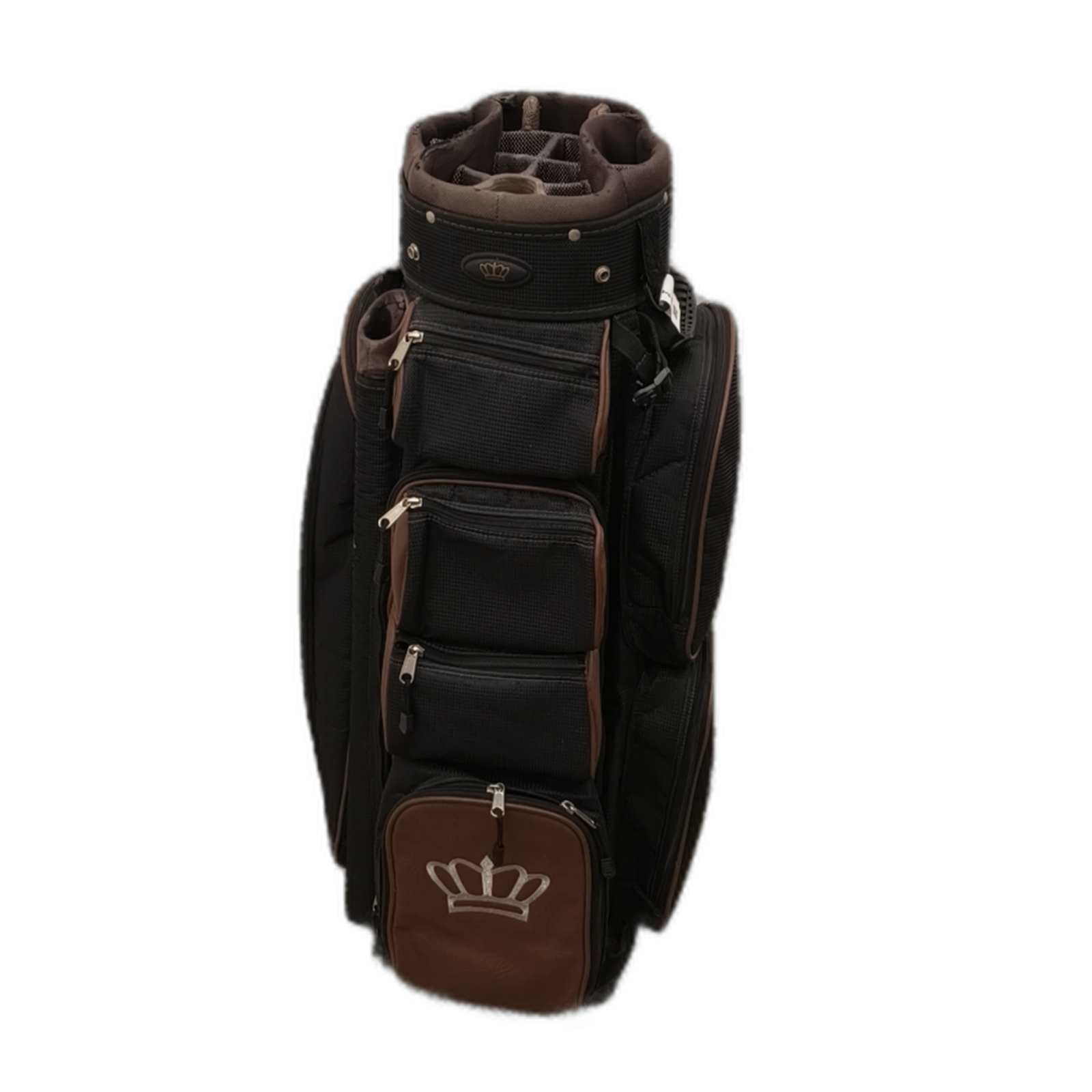 Crown  Golf Bag / 14-Rum / Brun [model:silueta] [bg:handrolled]