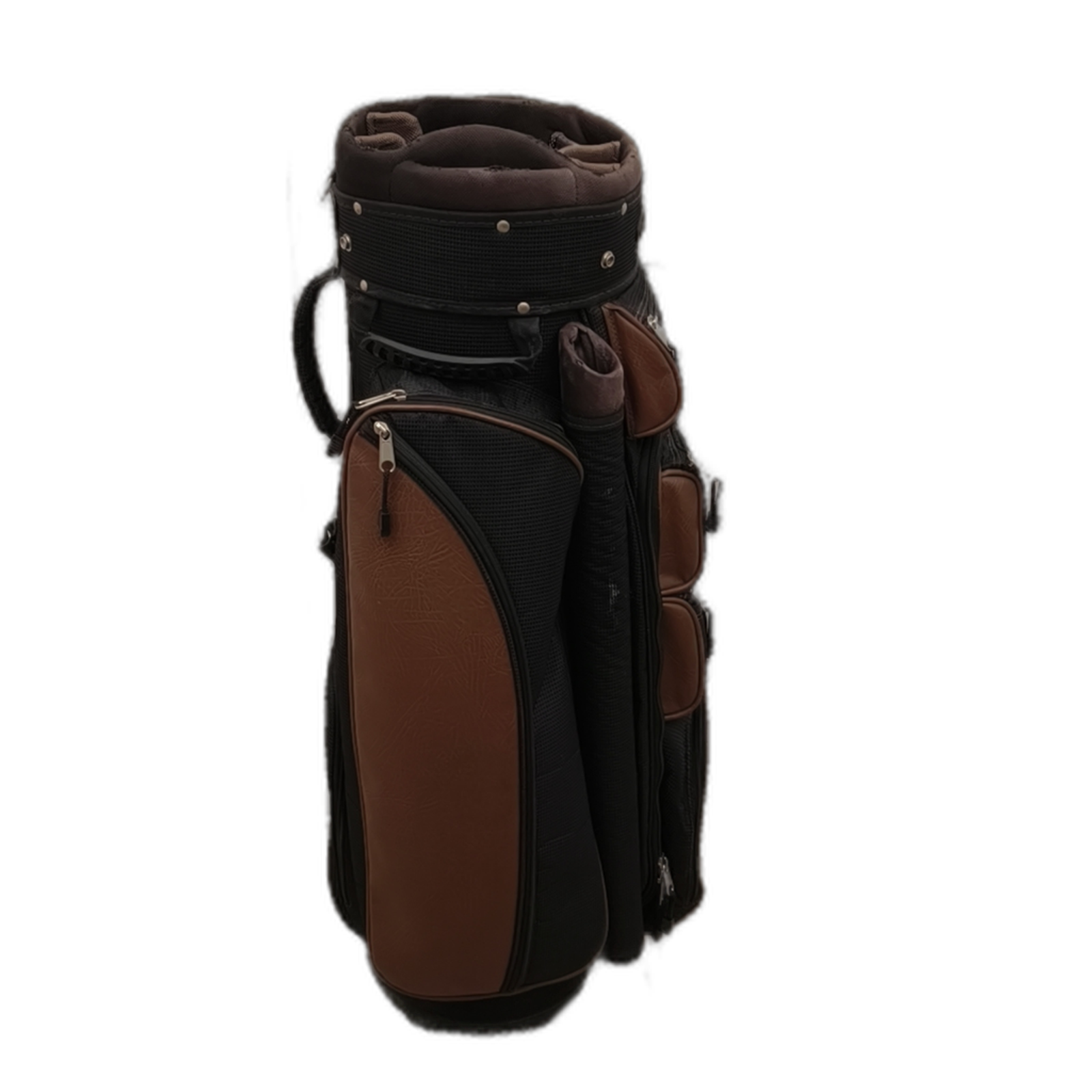 Crown  Golf Bag / 14-Rum / Brun [model:silueta] [bg:handrolled]