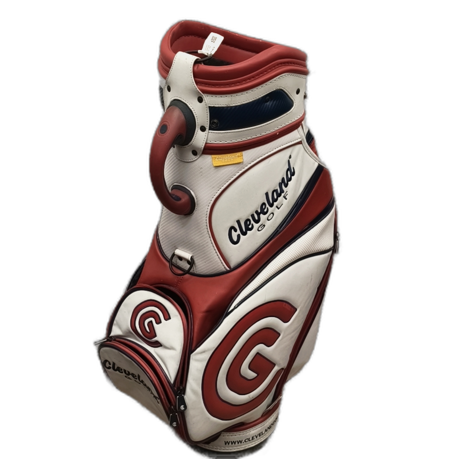 Cleveland Golf Bag / 6-Way / White [model:silueta] [bg:handrolled]