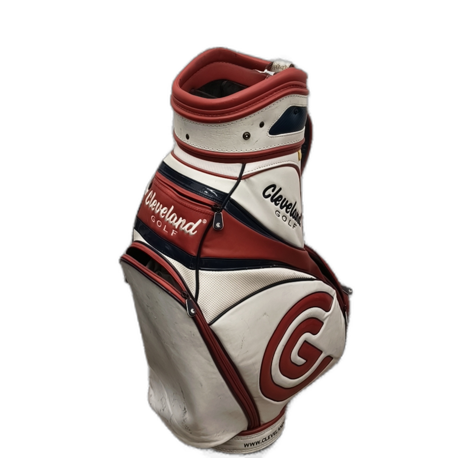 Cleveland Golf Bag / 6-Way / White [model:silueta] [bg:handrolled]