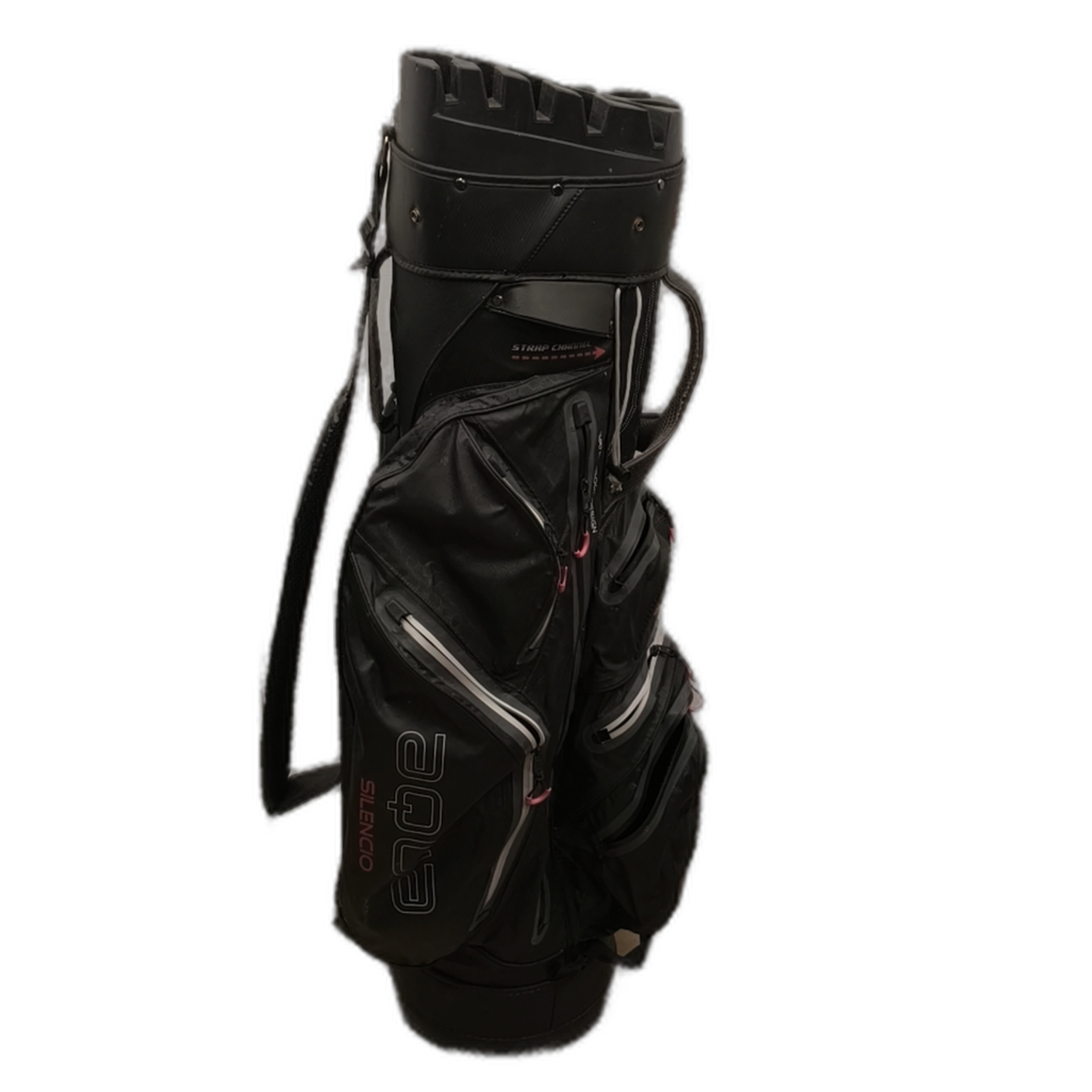 Big Max Aqua Silencio Golf Bag / 15-Way / Black [model:silueta] [bg:handrolled]