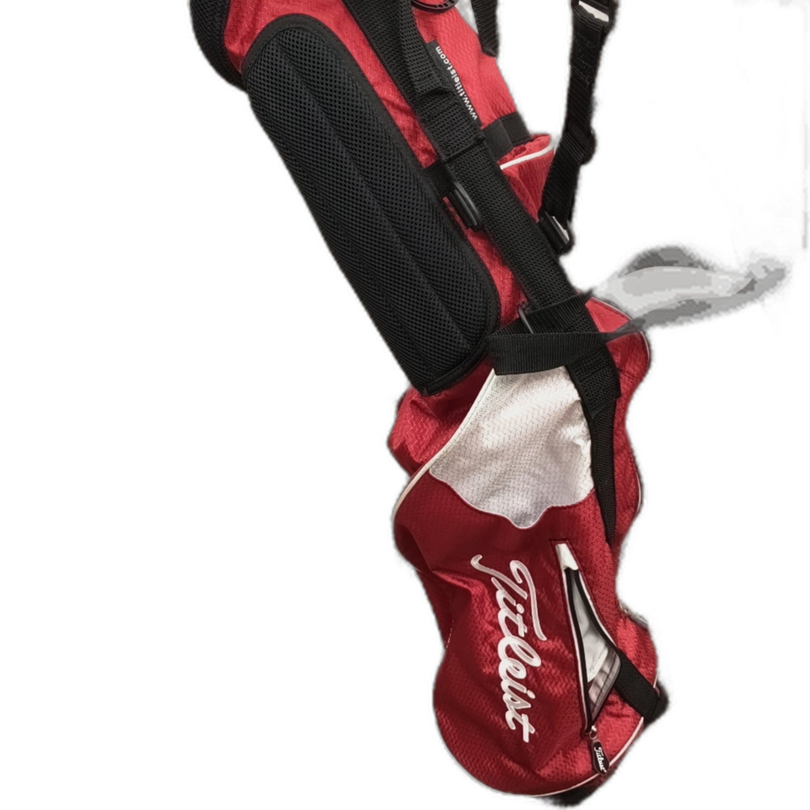 Titleist  Golf Bag / 2-Rum / Rød [model:silueta] [bg:handrolled]