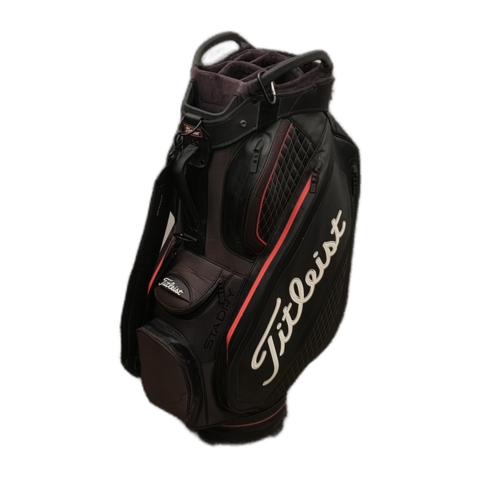 Titleist Stadry Golf Bag / 15-way / Black [model:silueta] [bg:handrolled]