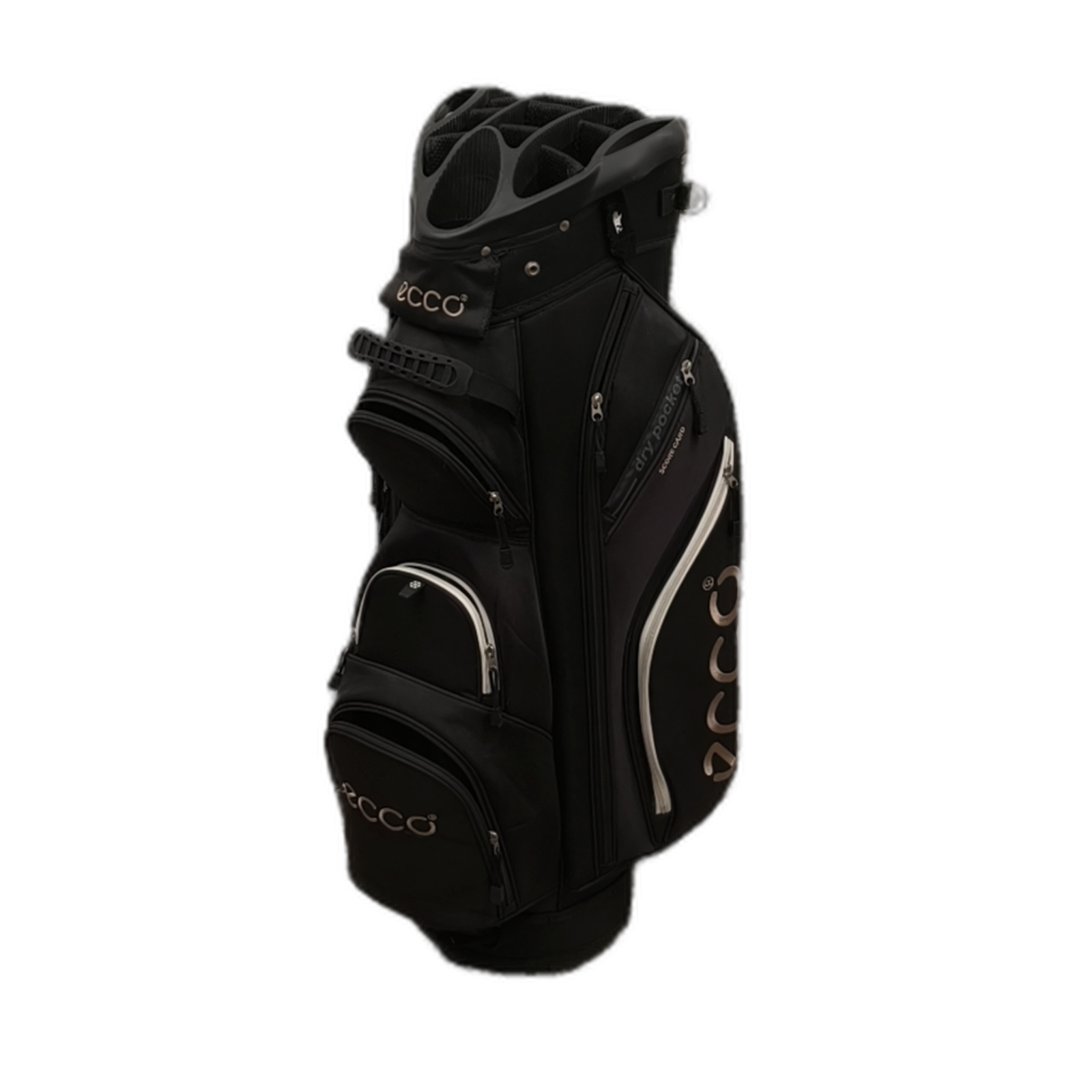 Ecco  Golf Bag / 14-Rum / Sort [model:silueta] [bg:handrolled]