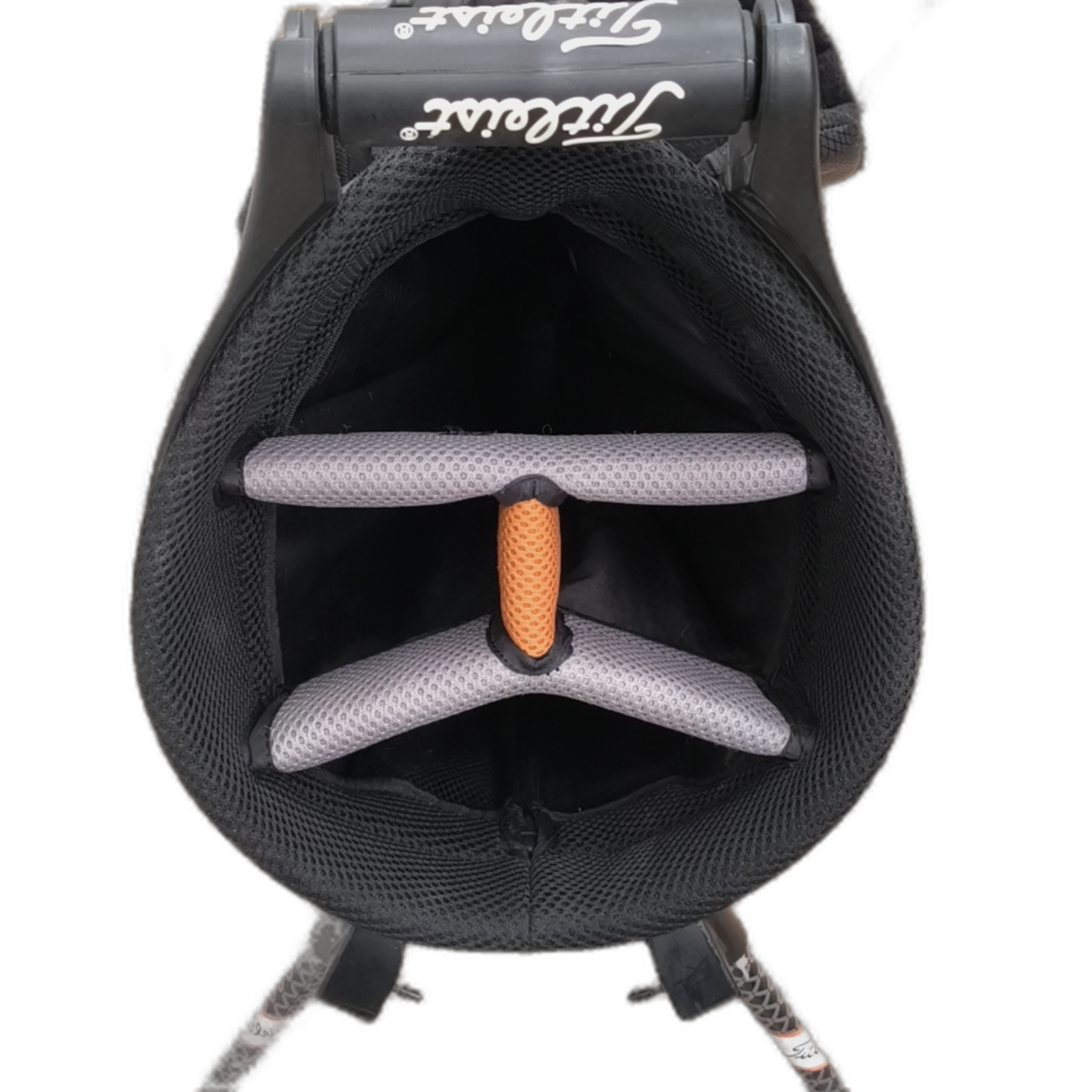 Titleist  Golf Bag / 4-Rum / Sort [model:silueta] [bg:handrolled]