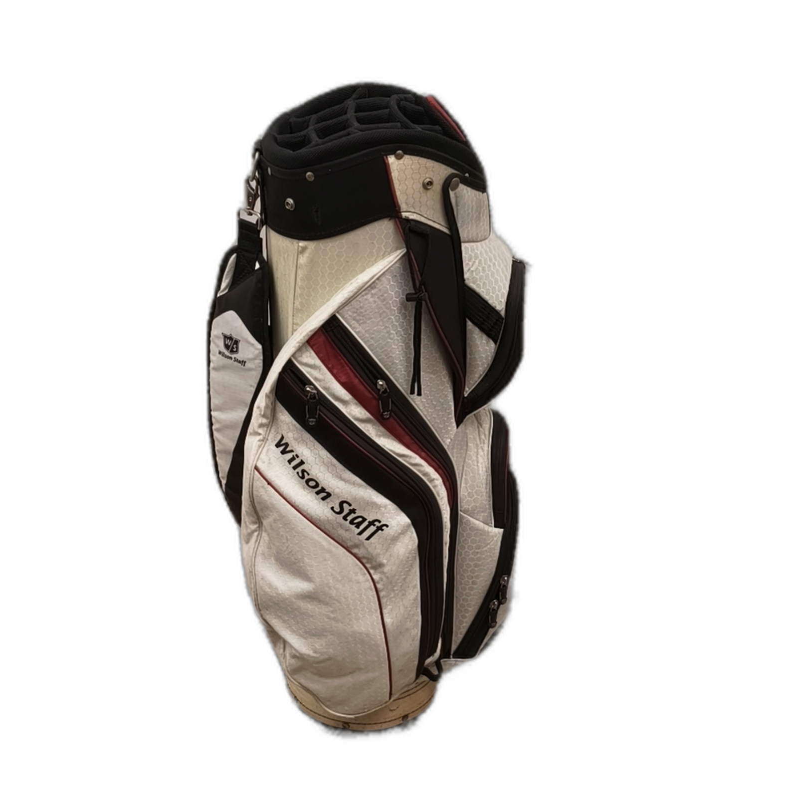Wilson Staff Golf Bag / 14-Way / White [model:silueta] [bg:handrolled]