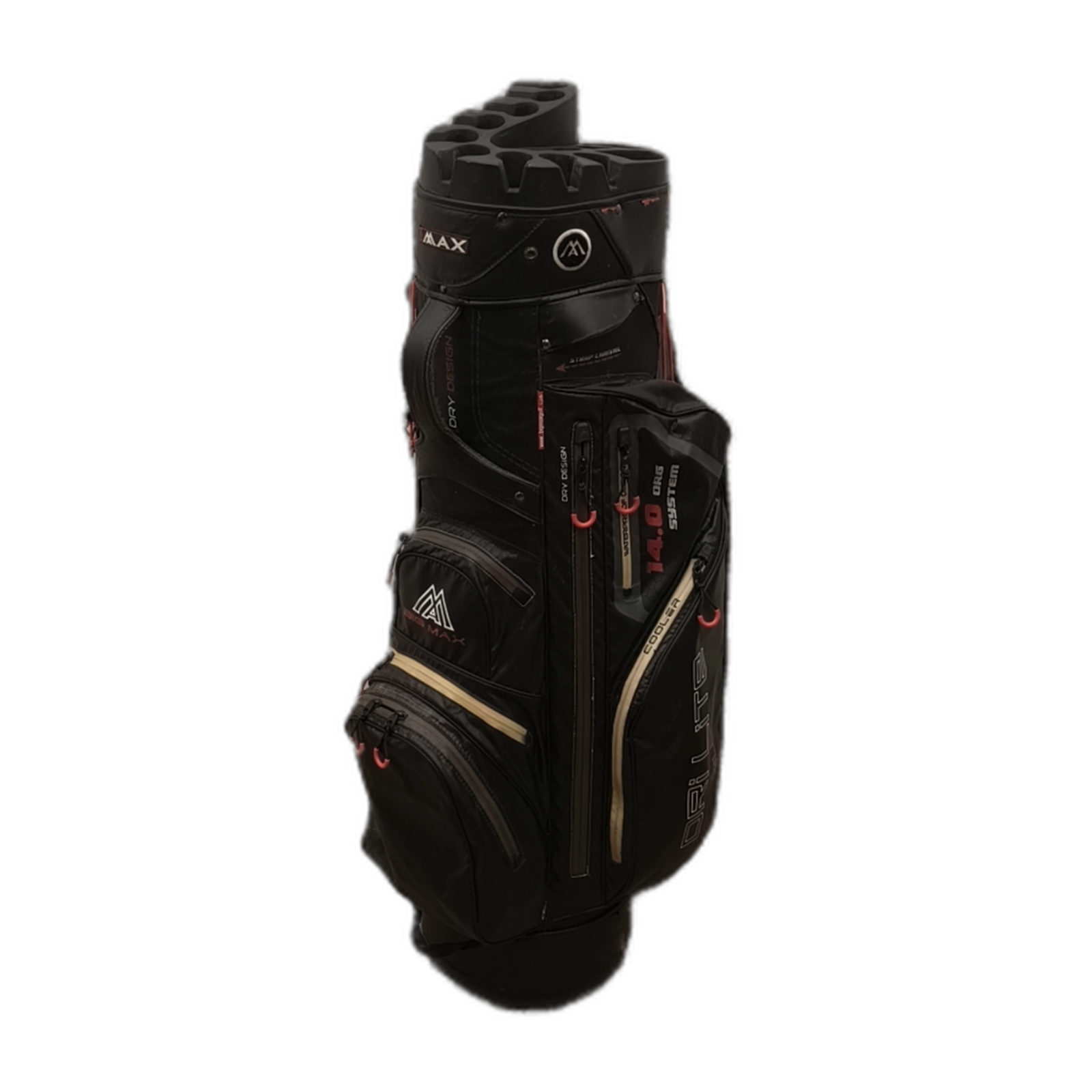 Big Max Silencio Golf Bag / 14-way / Black [model:silueta] [bg:handrolled]