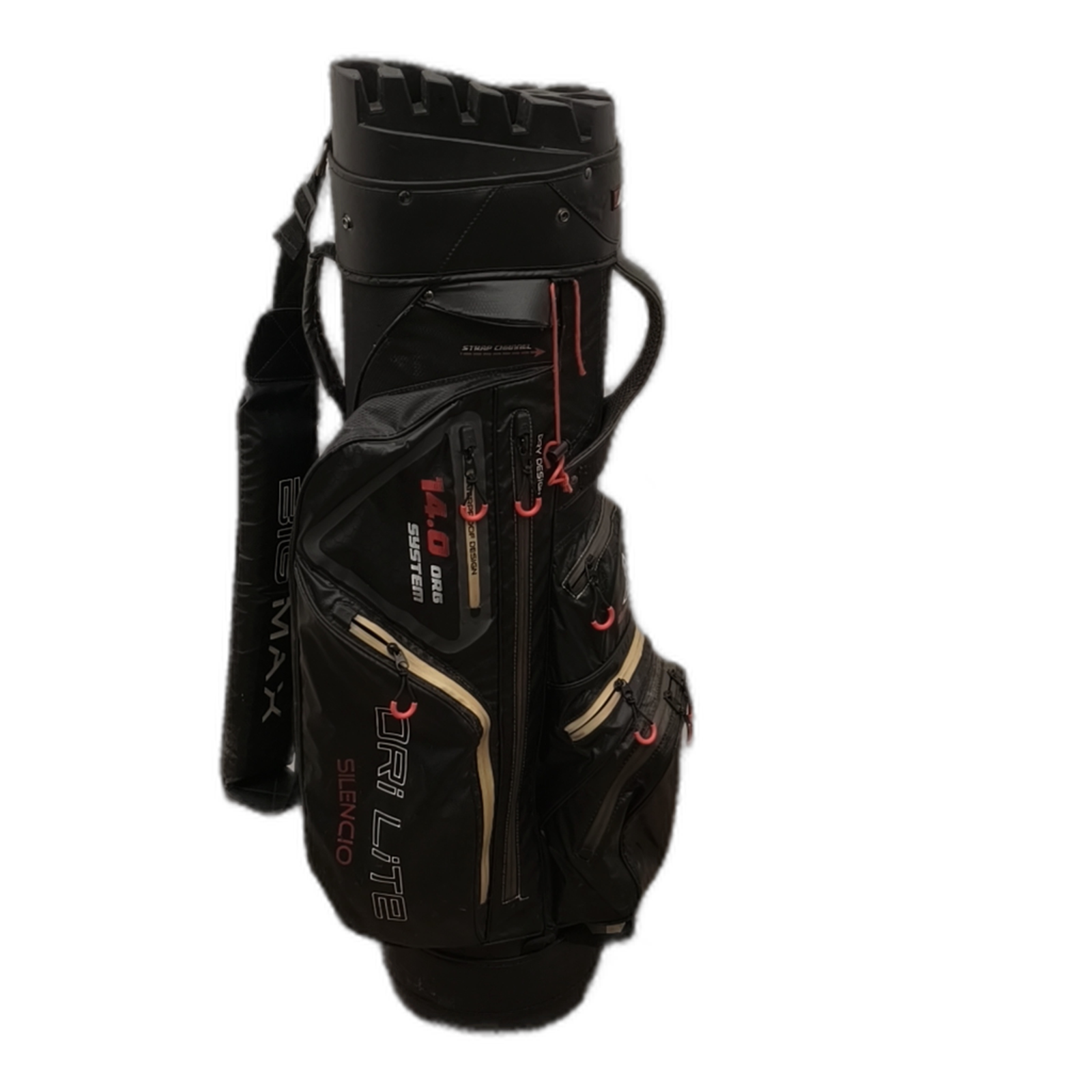 Big Max Silencio Golf Bag / 14-way / Black [model:silueta] [bg:handrolled]