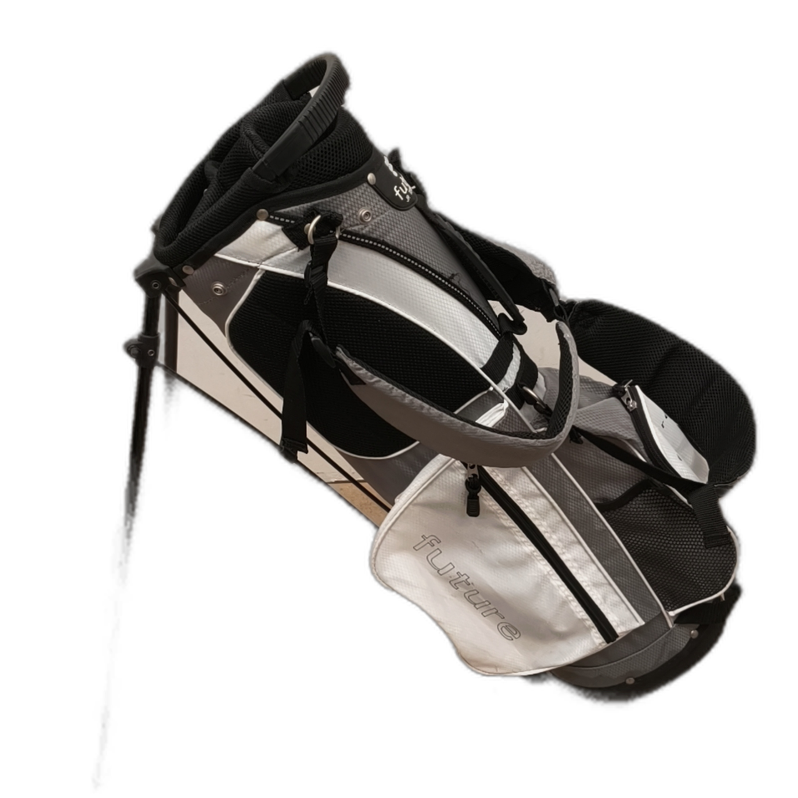 Future Junior Golf Bag / 4-division / Grey [model:silueta] [bg:handrolled]