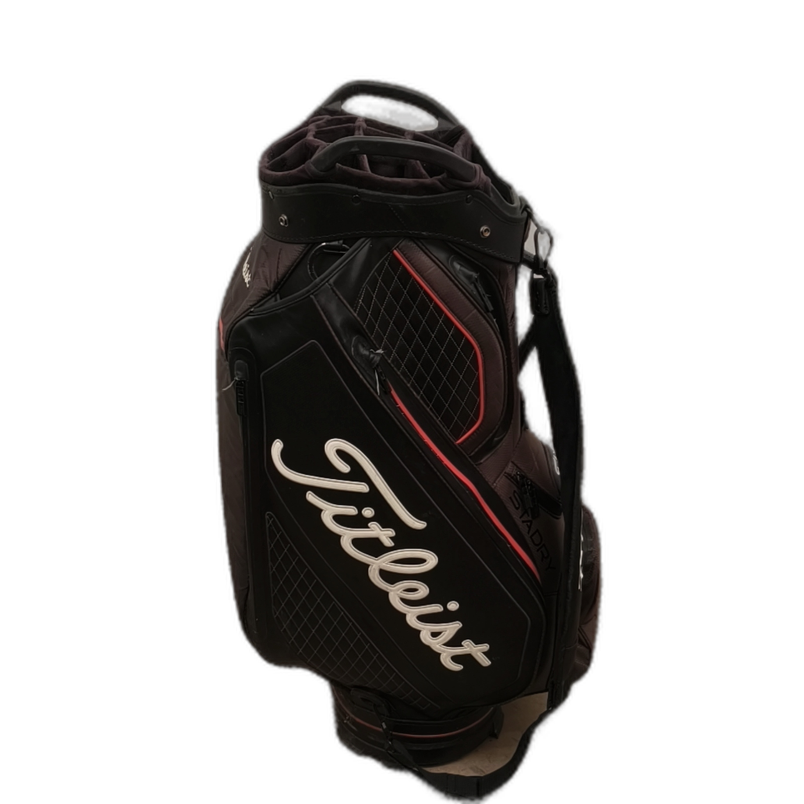 Titleist Stadry Golf Bag / 15-divider / Black [model:silueta] [bg:handrolled]