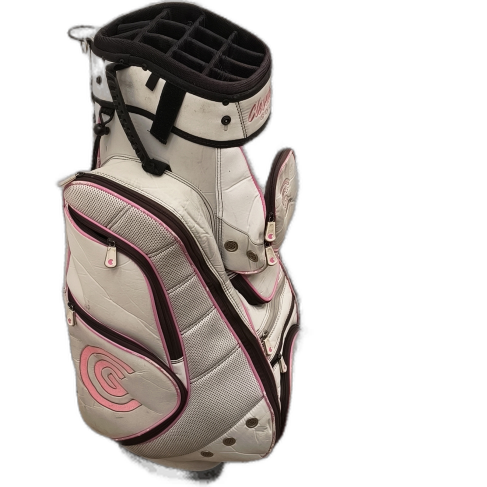 Cleveland  Sacca da golf / 14-Way / Bianco [model:silueta] [bg:handrolled]