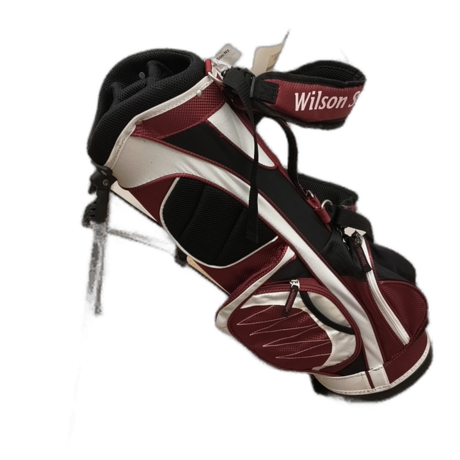 Wilson Jr. Borsa da golf / 4-Way / Rosso [model:silueta] [bg:handrolled]