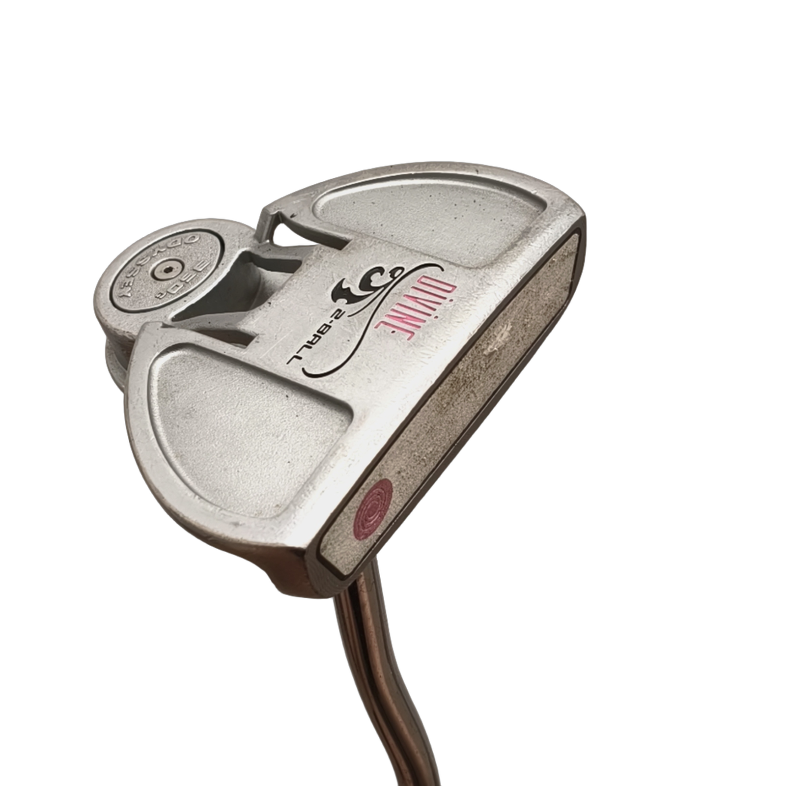 Odyssey Divine 2-Ball Putter / 33" [model:birefnet-general] [bg:handrolled]