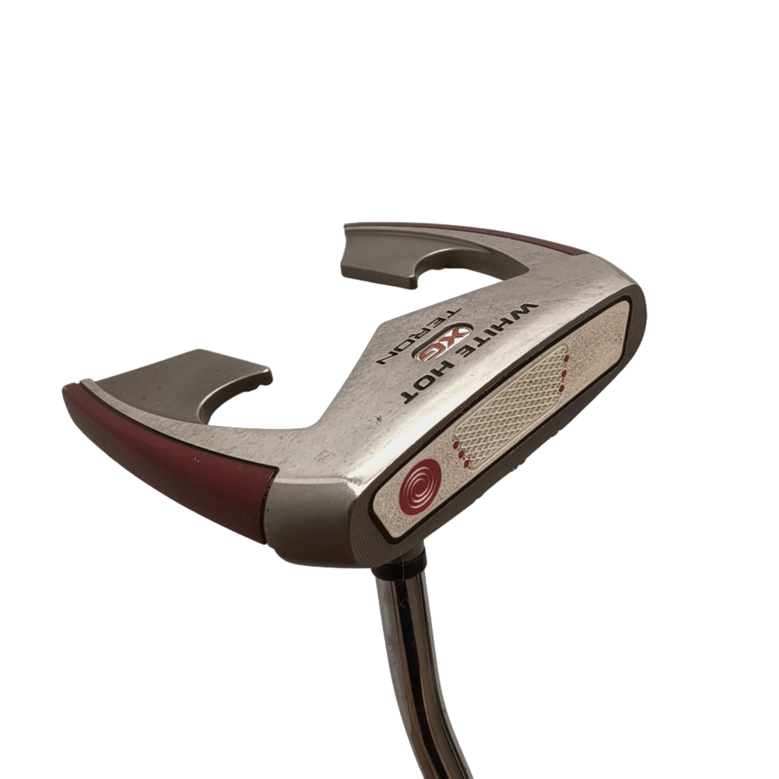 Odyssey White Ice Teron Long Putter / 35" [model:birefnet-general] [bg:handrolled]