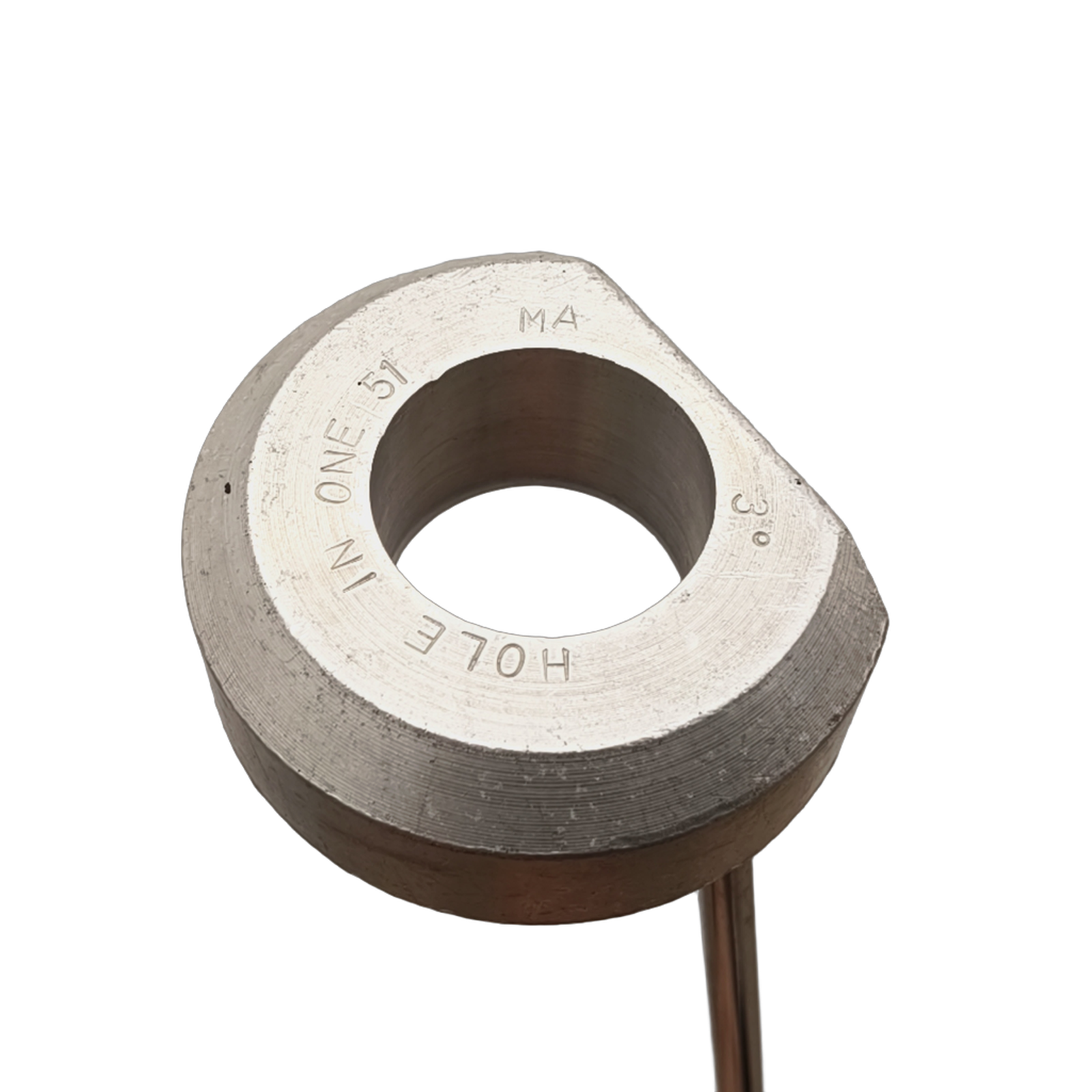 Hole In One 51 Putter / 34" [model:birefnet-general] [bg:handrolled]