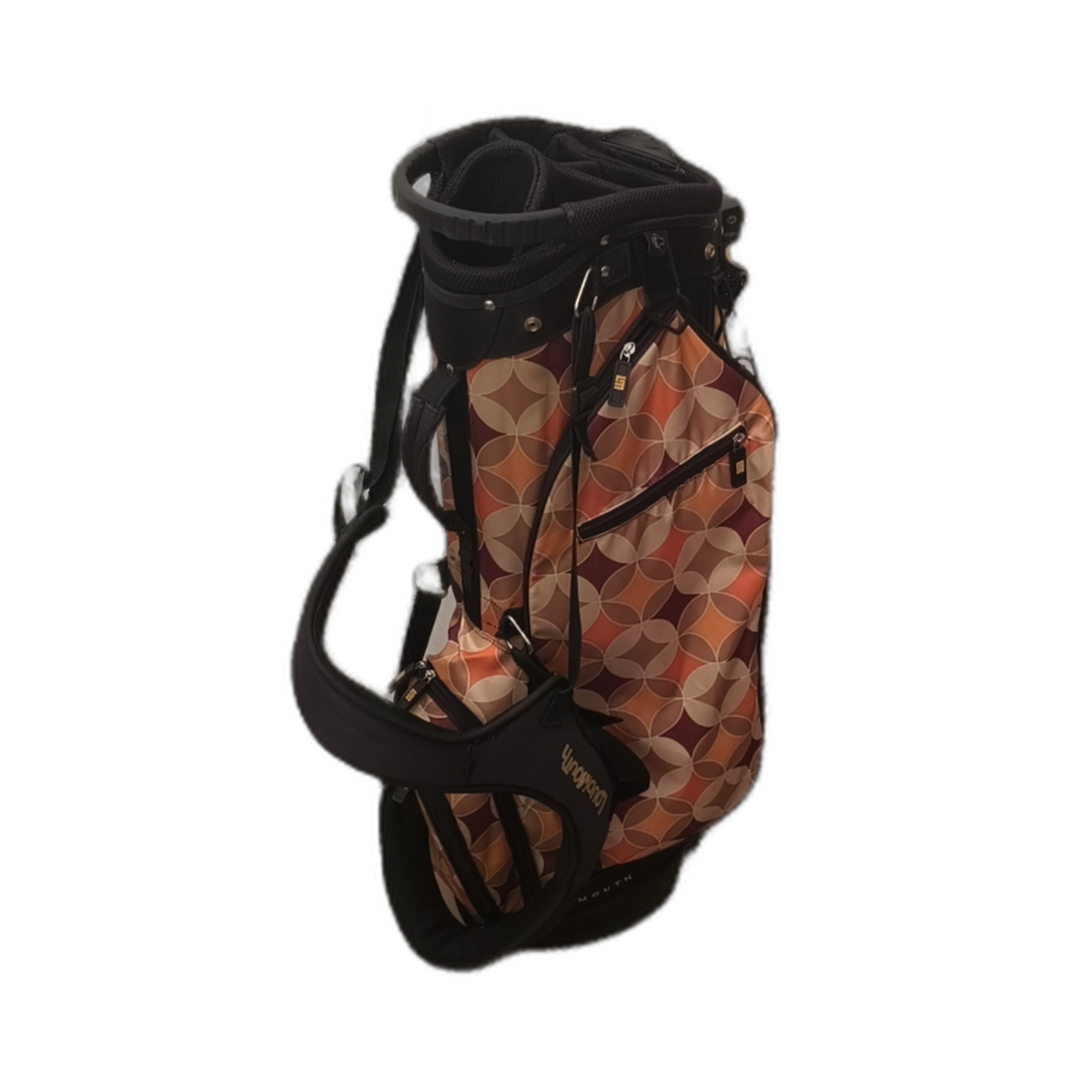 Loud Mouth  Golf Bag / 6-Rum / Orange [model:silueta] [bg:handrolled]