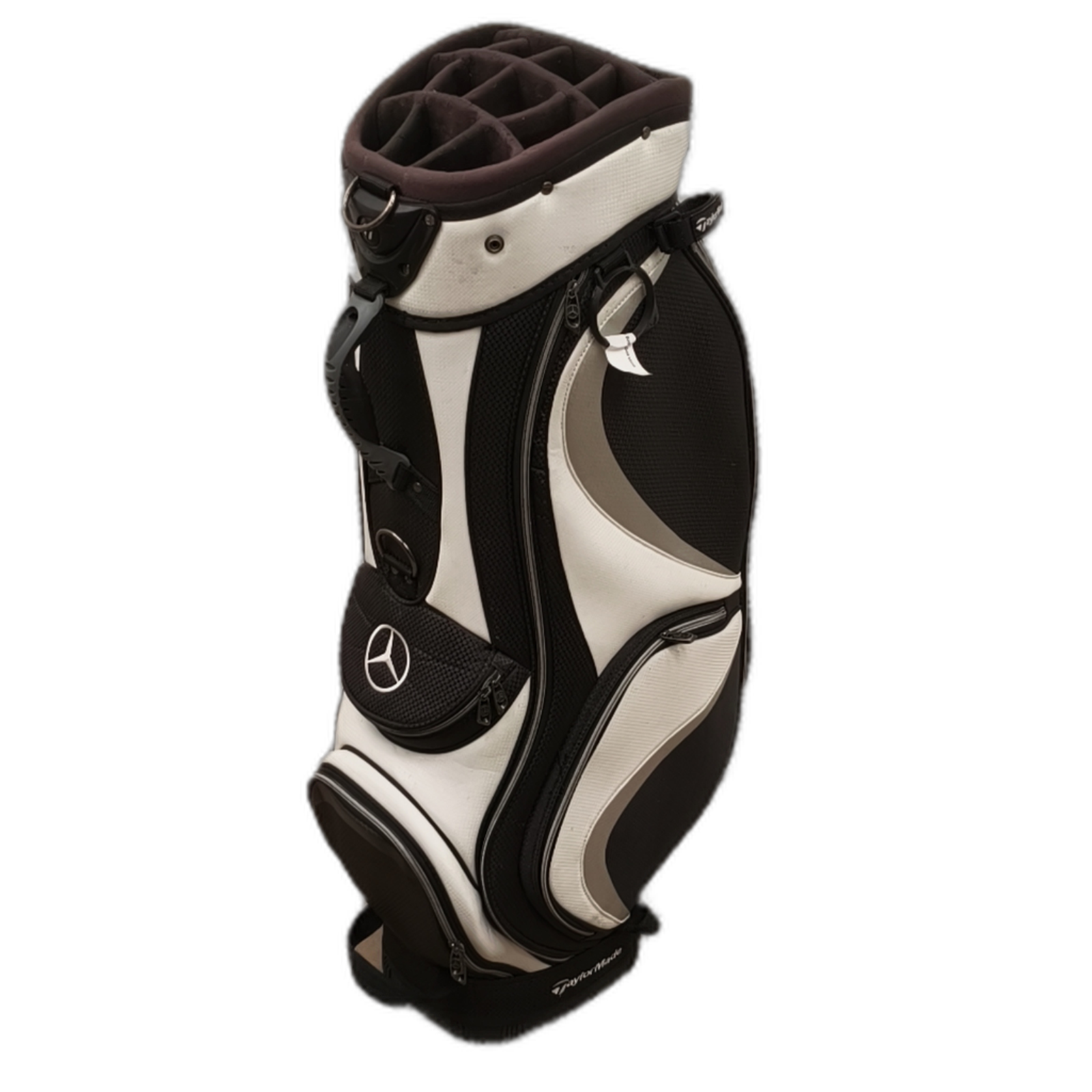 TaylorMade Mercedes Golf Bag / 14-Rum / Hvid [model:silueta] [bg:handrolled]
