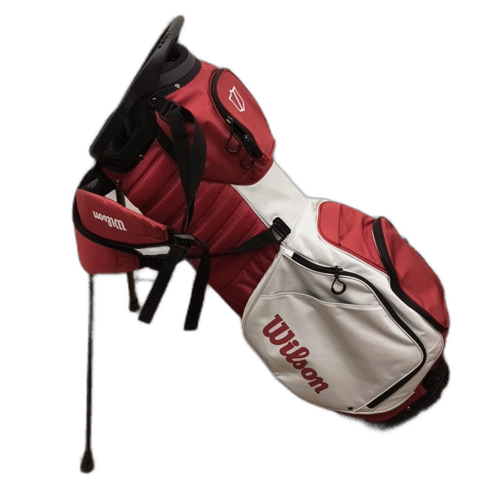 Wilson Talus 14 Golfbag / 14-Way / Rood [model:silueta] [bg:handrolled]