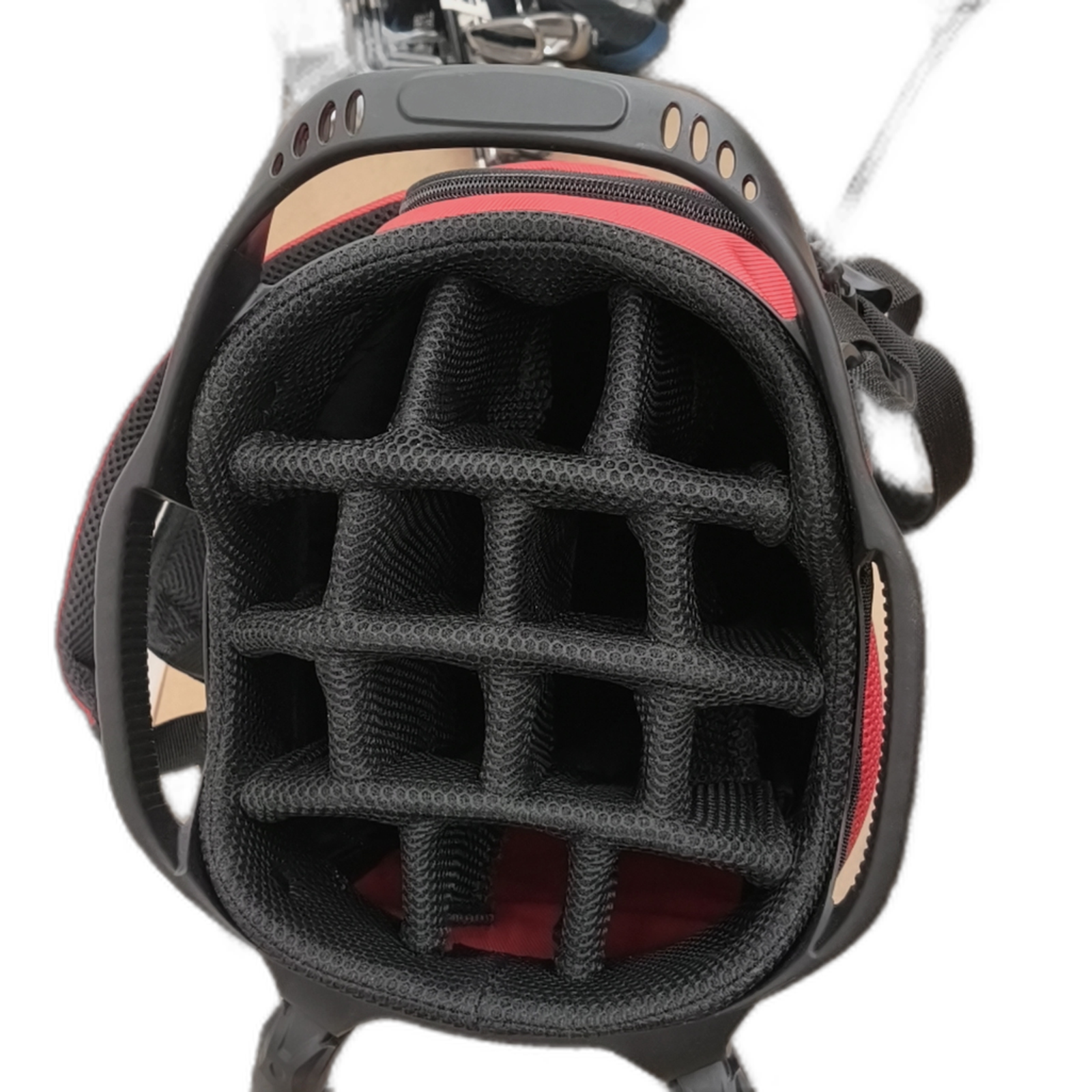 Wilson Talus 14 Golfbag / 14-Way / Rood [model:silueta] [bg:handrolled]