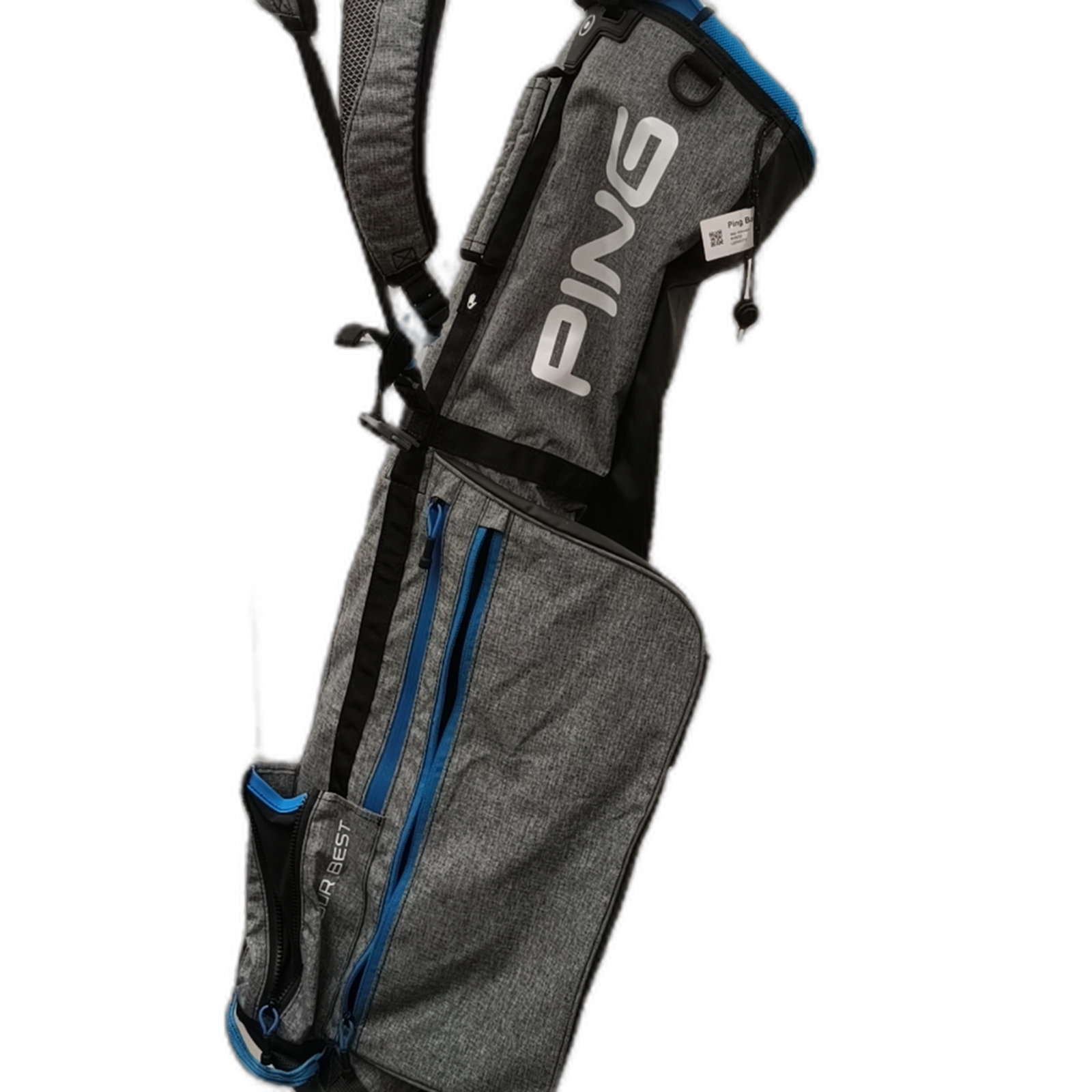 PING  Golf Bag / 4-Rum / Grå [model:silueta] [bg:handrolled]