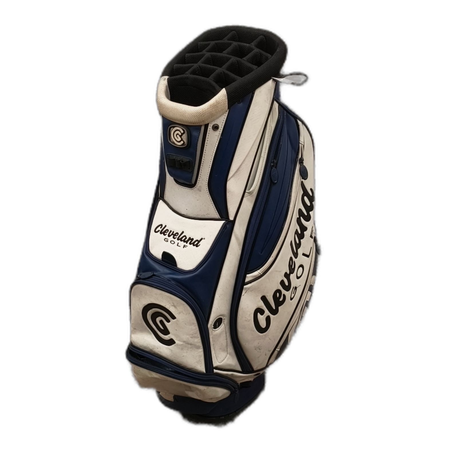 Cleveland  Torba golfowa / 14-Way / Biały [model:silueta] [bg:handrolled]