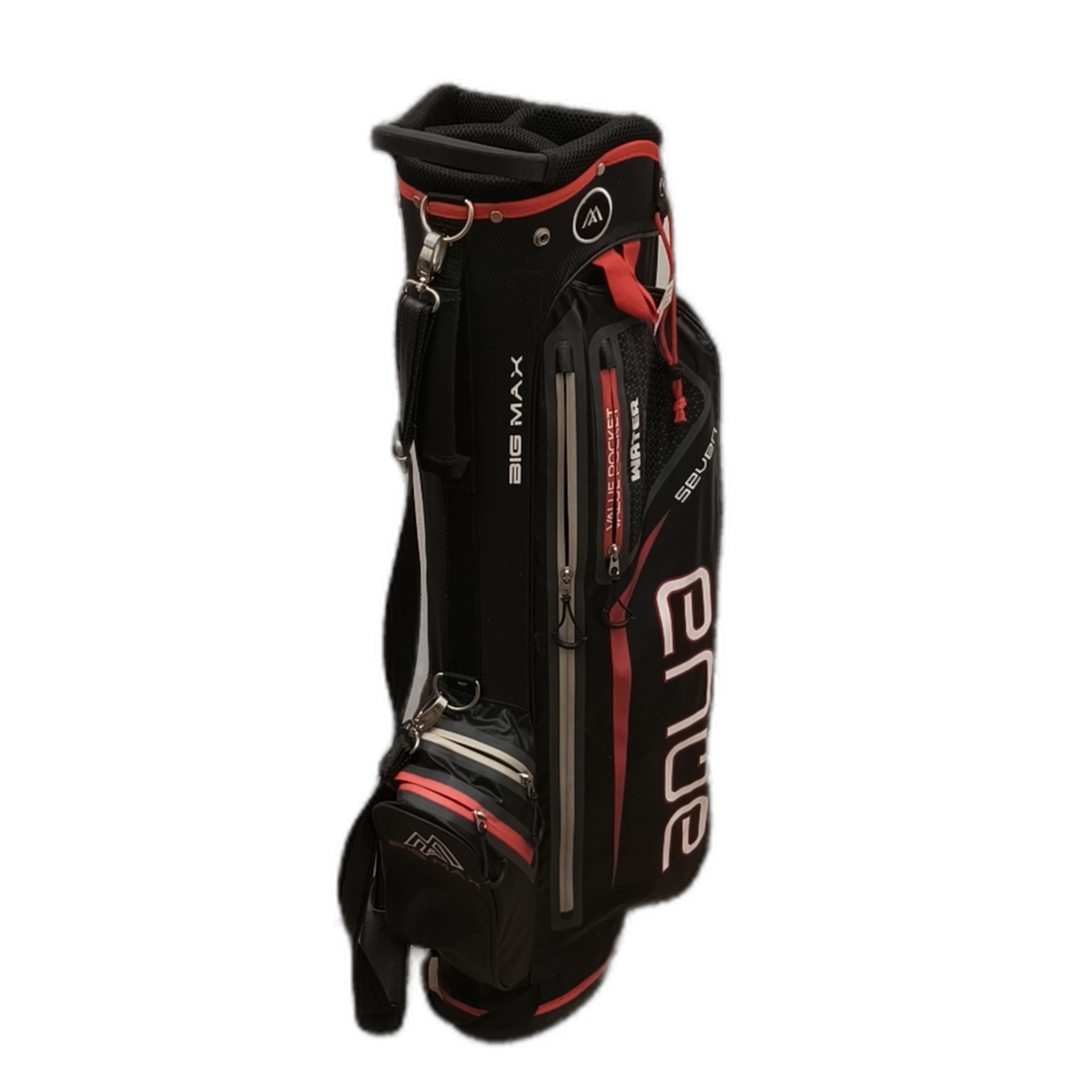 Big Max Aqua Seven  Golfbag / 4-Way / Svart [model:silueta] [bg:handrolled]