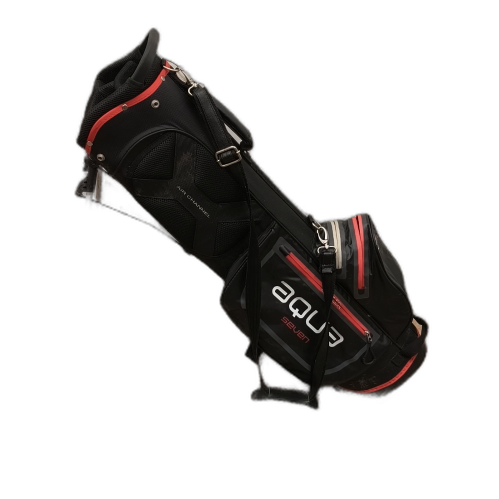 Big Max Aqua Seven  Golfbag / 4-Way / Svart [model:silueta] [bg:handrolled]