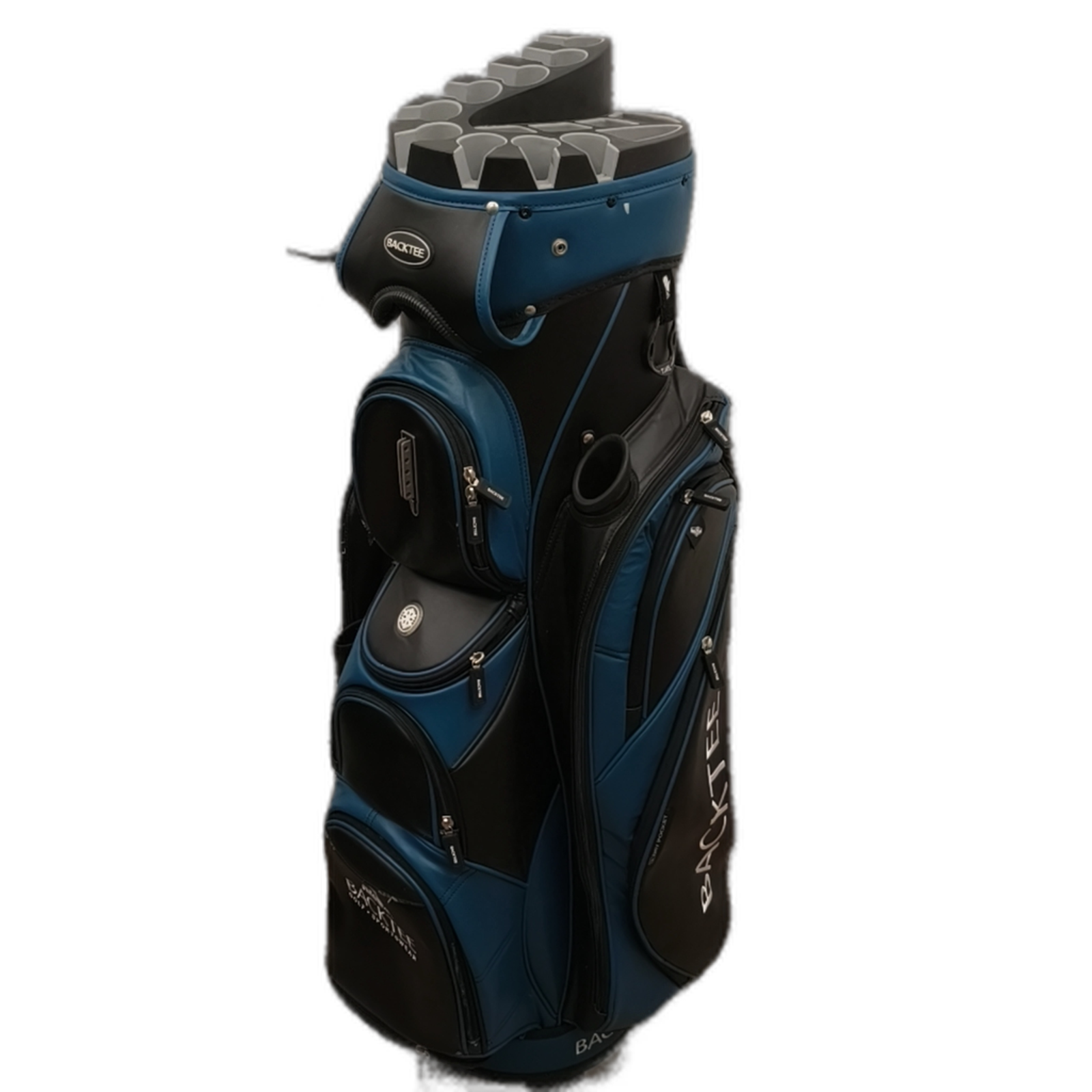 Backtee  Sac de golf / 14-Way / Noir [model:silueta] [bg:handrolled]