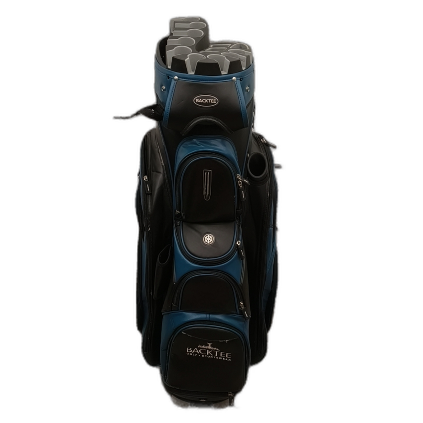 Backtee  Sac de golf / 14-Way / Noir [model:silueta] [bg:handrolled]