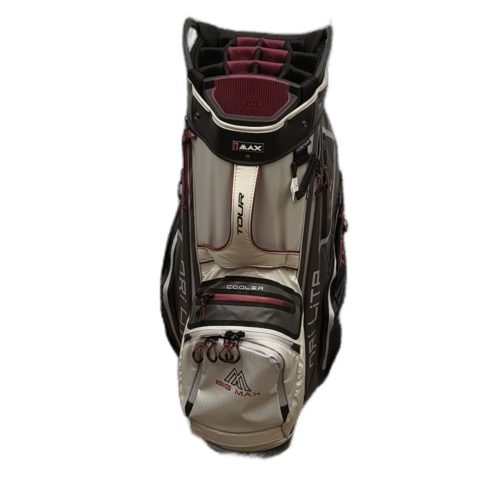 Big Max Dri Lite Golf Bag / 15-Cart / Grey [model:silueta] [bg:handrolled]