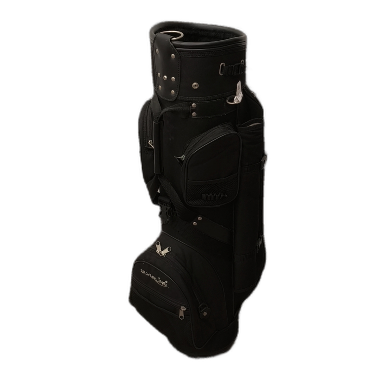 Silverline Golf Bag / 6-Way / Black [model:silueta] [bg:handrolled]