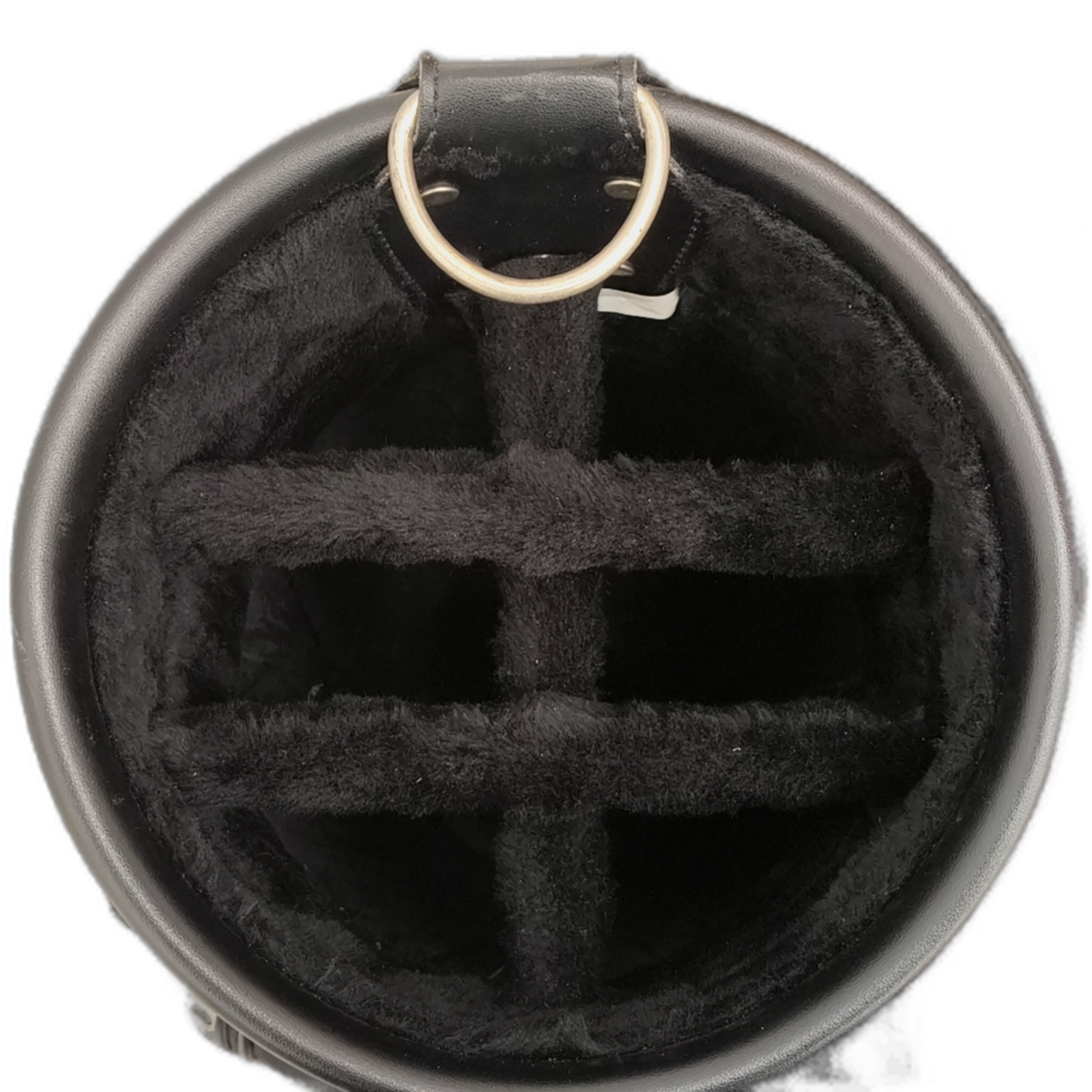 Silverline Golfbag / 6-Way / Schwarz [model:silueta] [bg:handrolled]
