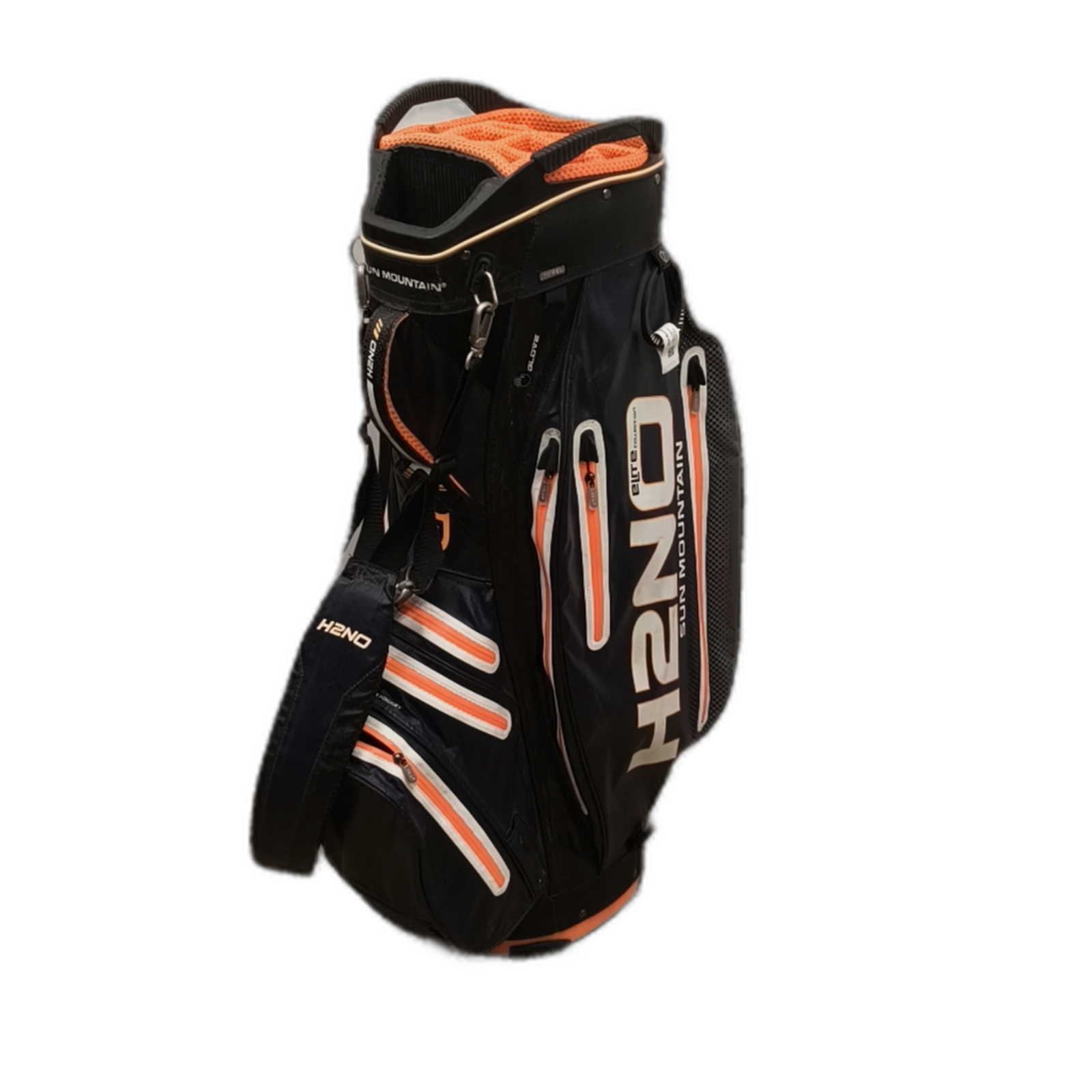 Sun Mountain H2NO Golf Bag / 15-way / Orange [model:silueta] [bg:handrolled]