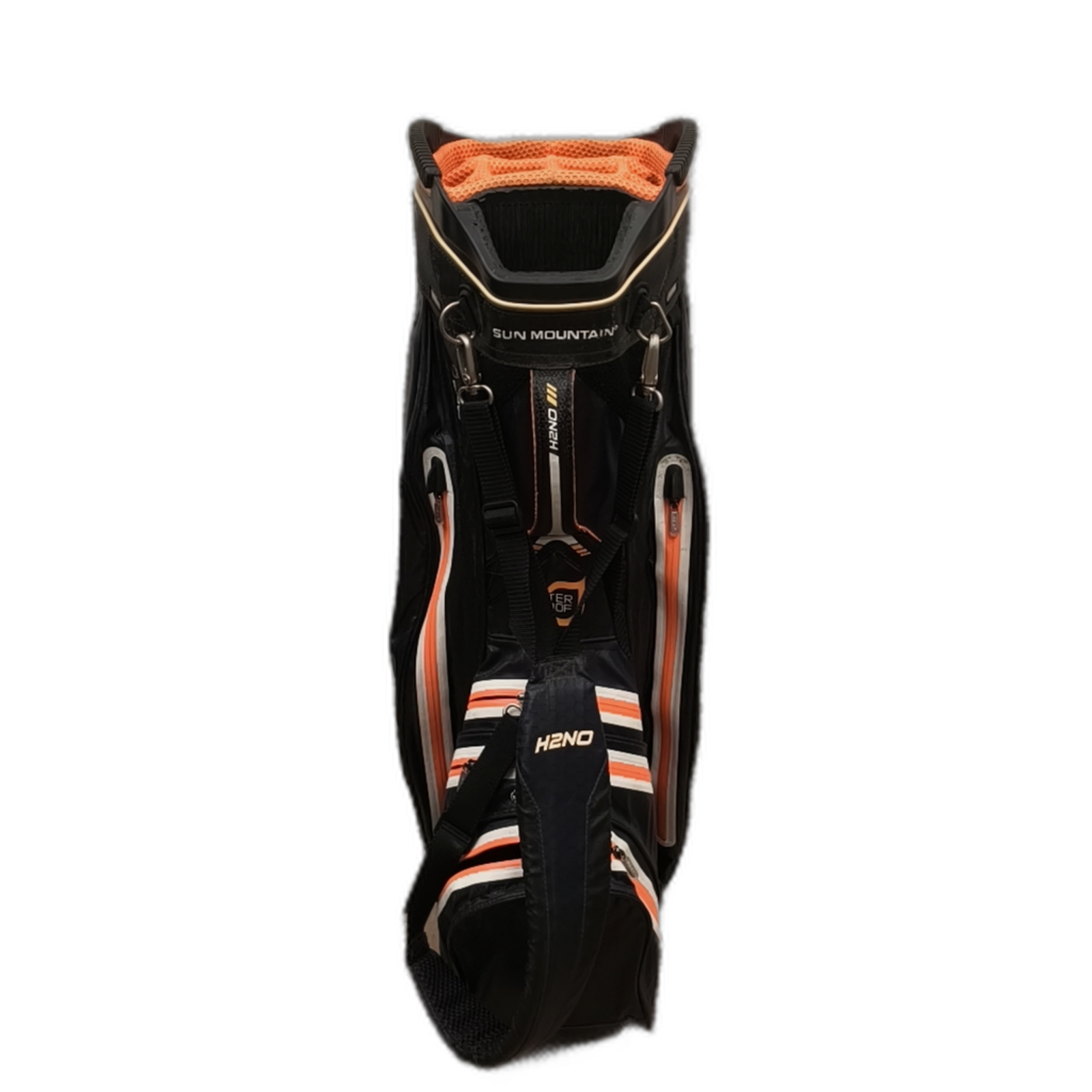 Sun Mountain H2NO Golf Bag / 15-way / Orange [model:silueta] [bg:handrolled]